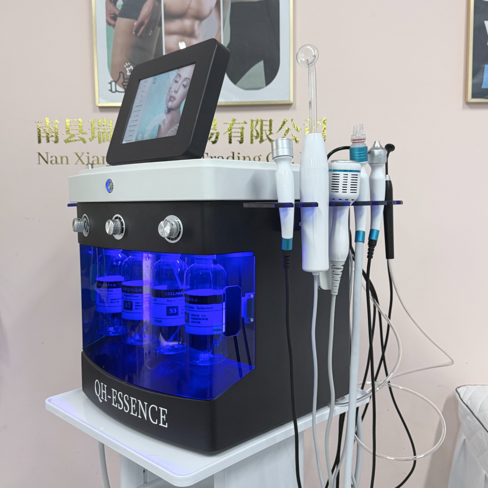 14-in-1 Facial Cleaning Skin brightening Acne Blackhead Removal beauty Machine