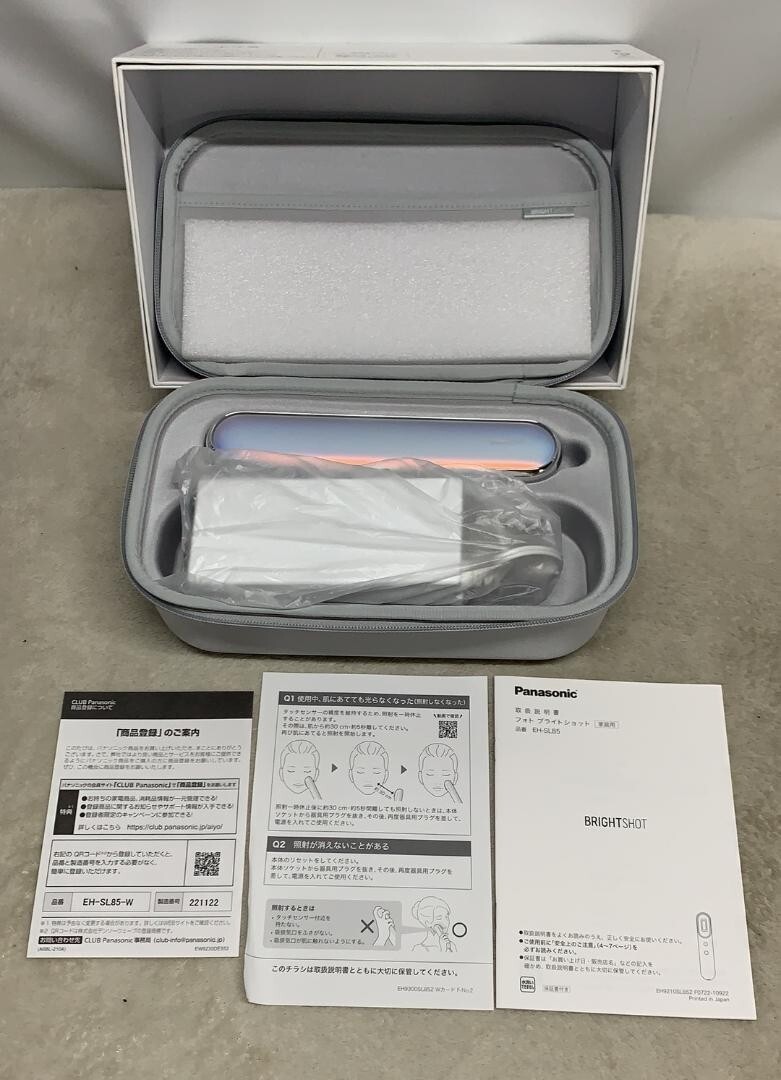 Panasonic Photo Bright Shot White LED Facial Machine EH-SL85-W AC100～240V New