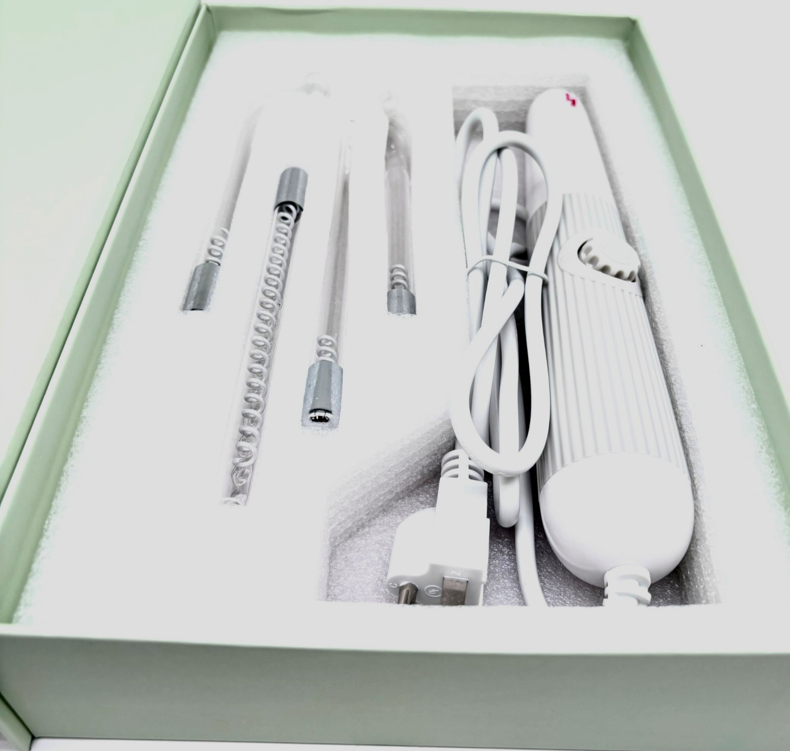 Darsonval Portable High Frequency Skin Care Device White Brand New