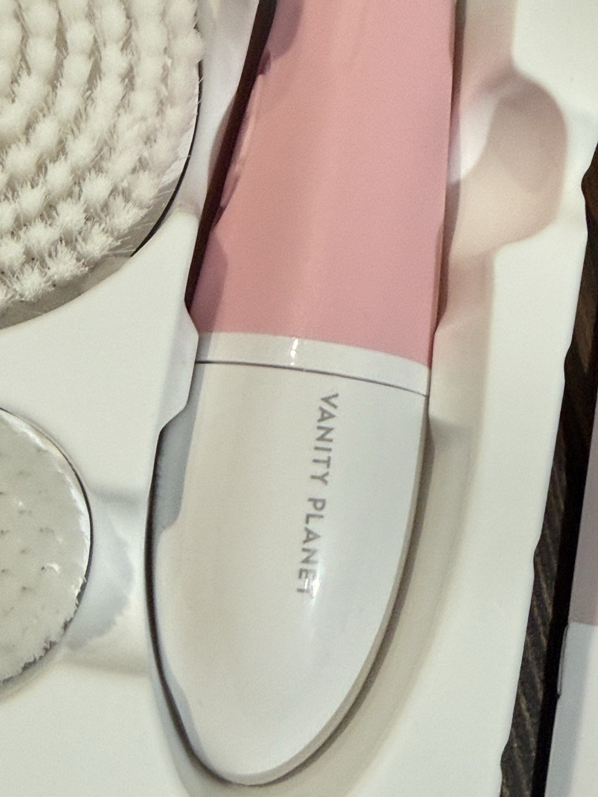 Vanity Planet Face & Body Cleansing System New Open Box White & Pink