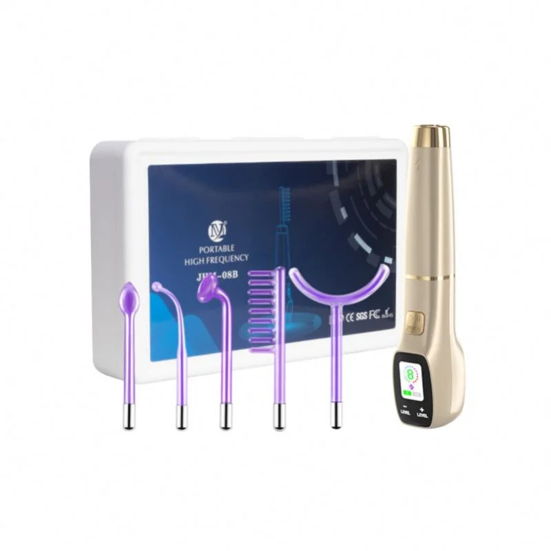 Multifunction LCD Screen 4 in 1 Electric Facial Skin Care Wand Beauty Device