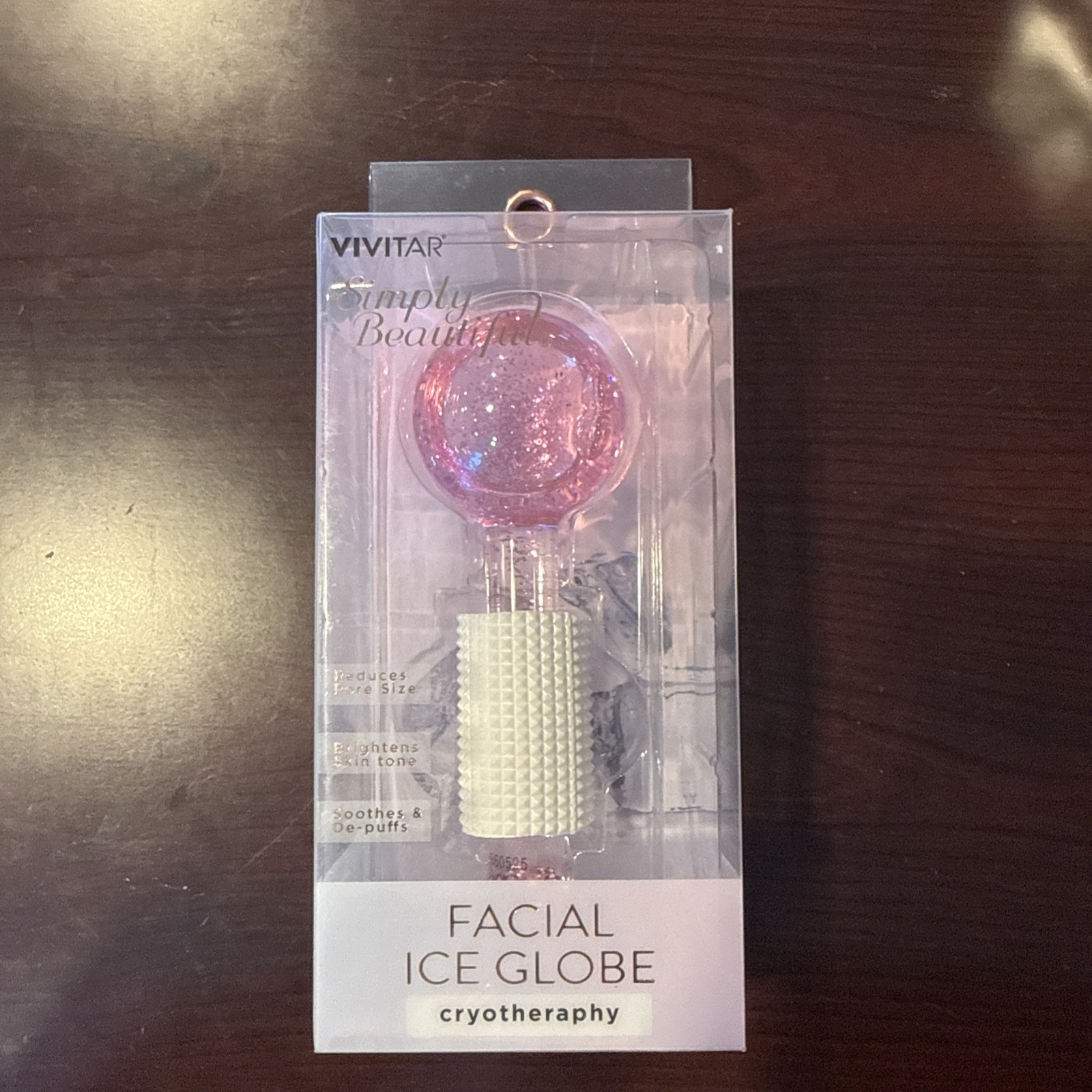 NEW Vivitar SIMPLY BEAUTIFUL .Facial Ice Globe CRYOTHERAPHY Skincare Anti Aging
