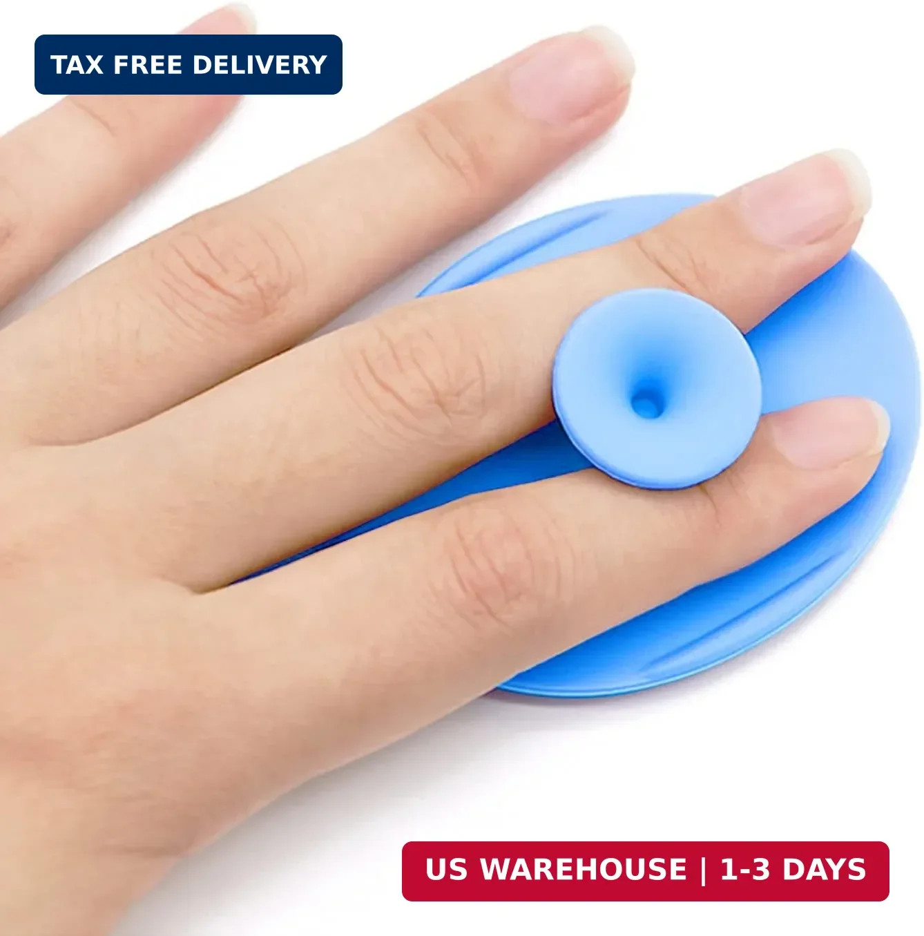Silicone Facial Cleansing Brush – 4 Pack Face Scrubber & 1 Count (Pack of 4)