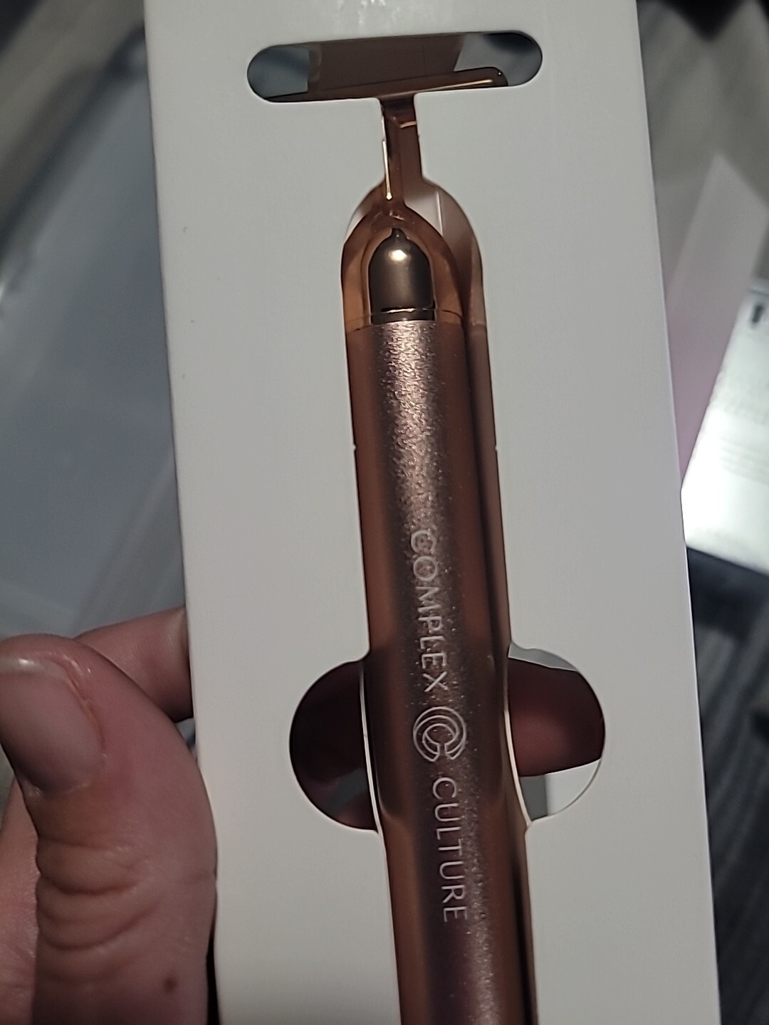 Complex Culture Sonic T-Bar Facial Massager BNIB