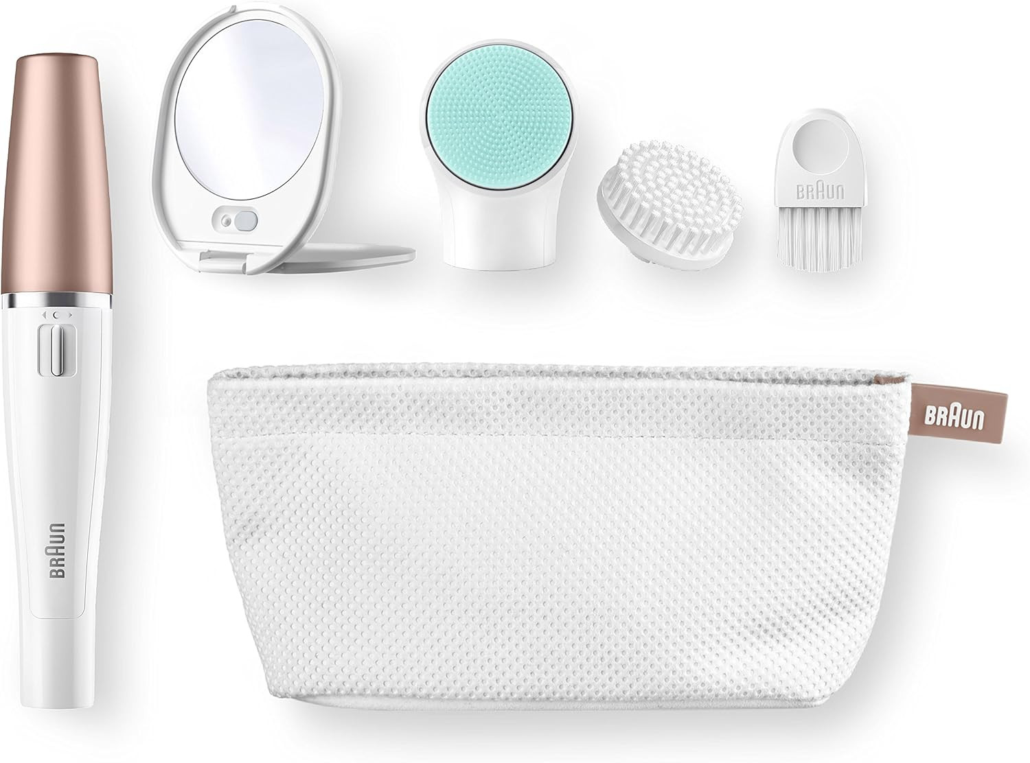 Braun FaceSpa 851V 3-in-1 facial epilating, cleansing & vitalization system