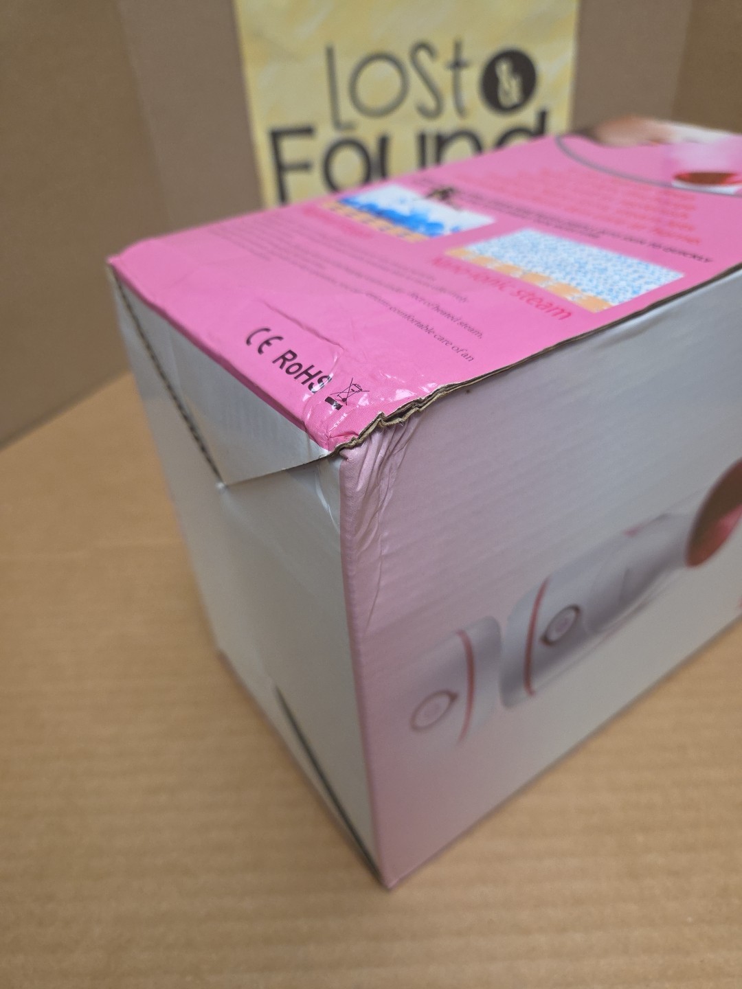 *NEW Amconsure Nano Ionic Facial Steamer *Damaged Box * SEE PICS