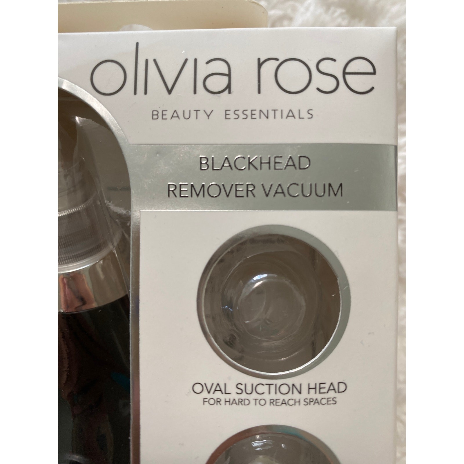 Olivia Rose Electric Vacuum Blackhead Remover Face Suction Pore Cleanser NEW