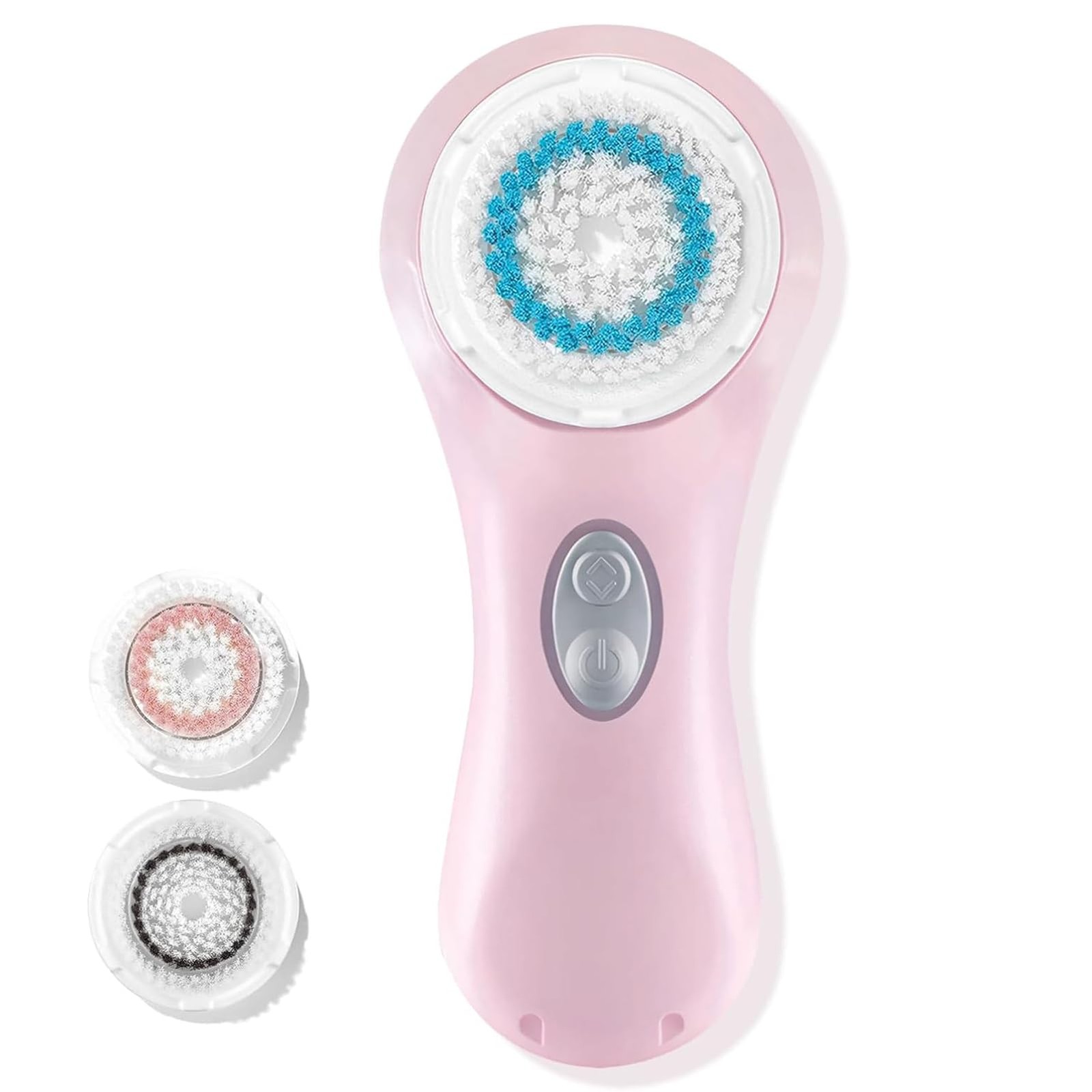 Cleansing Brush, Vibrating Rechargeable Scrubber Exfoliator, 2 Speeds for Gen…
