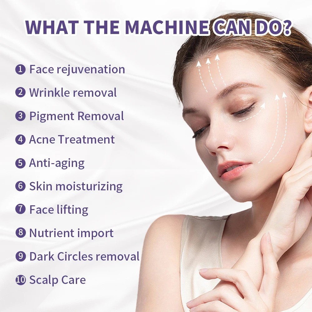 12 in 1 Hydro Microdermabrasion Machine Facial Deep Cleaning Skin Rejuvenation