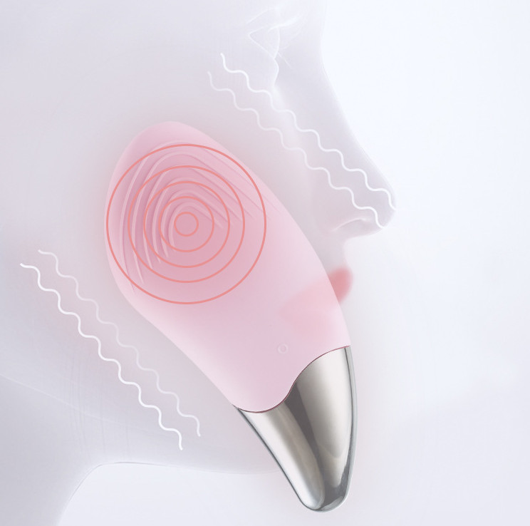 Electric Silicone Facial Cleansing Brush Waterproof Face Scrubber Deep Cleaning