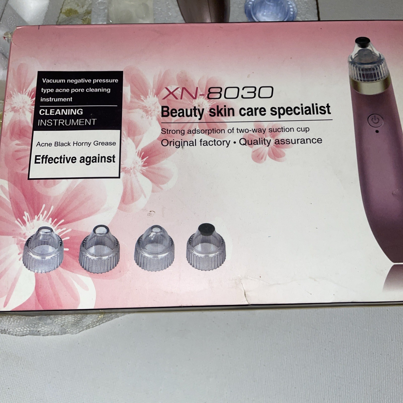 BEAUTY Skin Care Rechargeable Blackhead XN-8030 Vacuum Suction REMOVAL