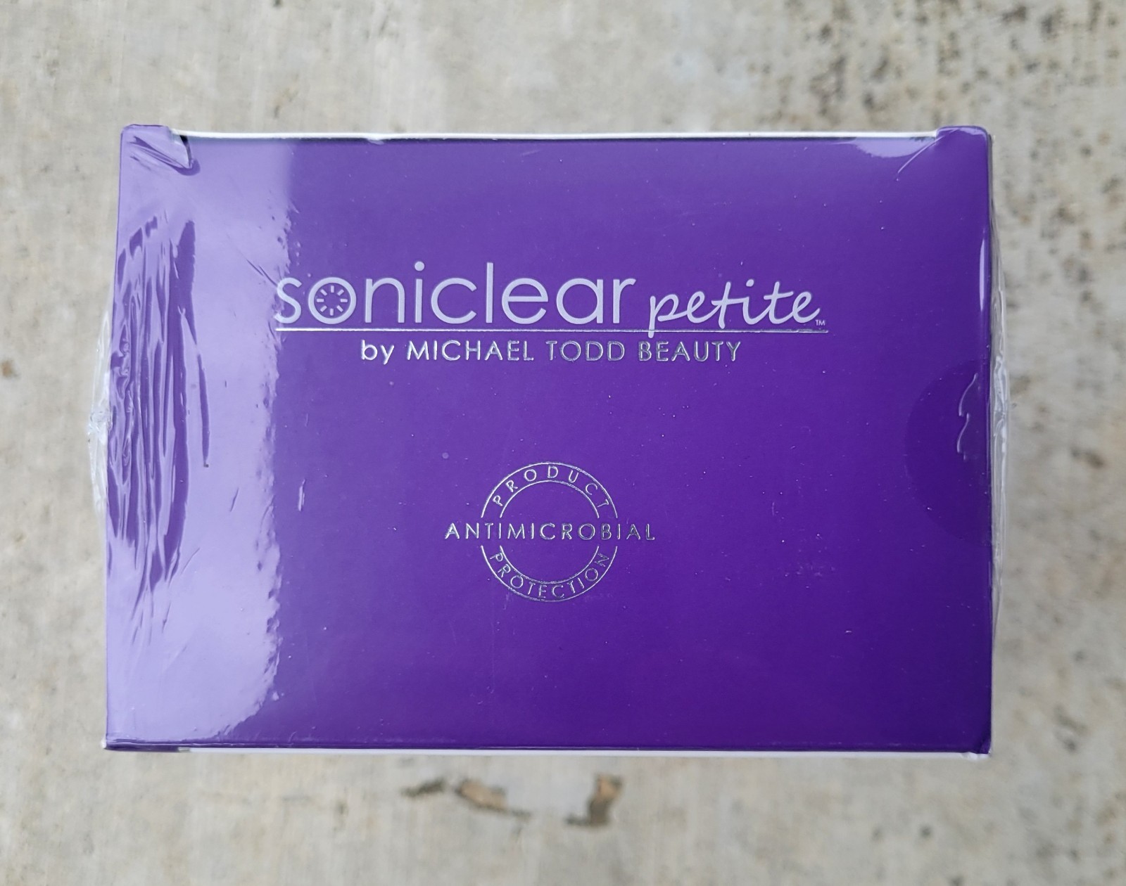 Michael Todd Soniclear Skincare Petite PURPLE Antimicrobial Cleansing Brush NEW!