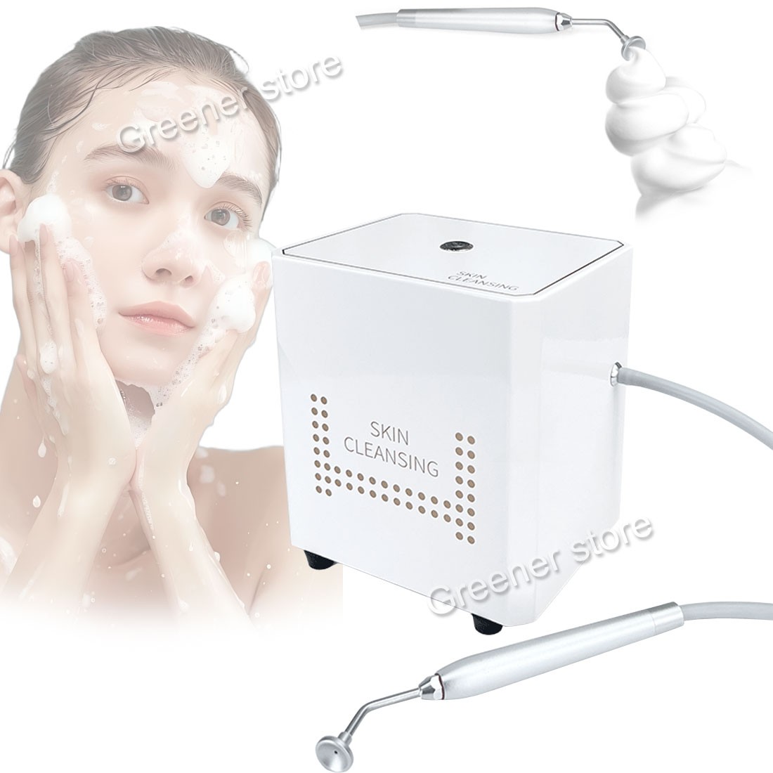 Water Oxygen Jet Machine Deep Cleansing Peeling Skin Cleaning Bubble Machine
