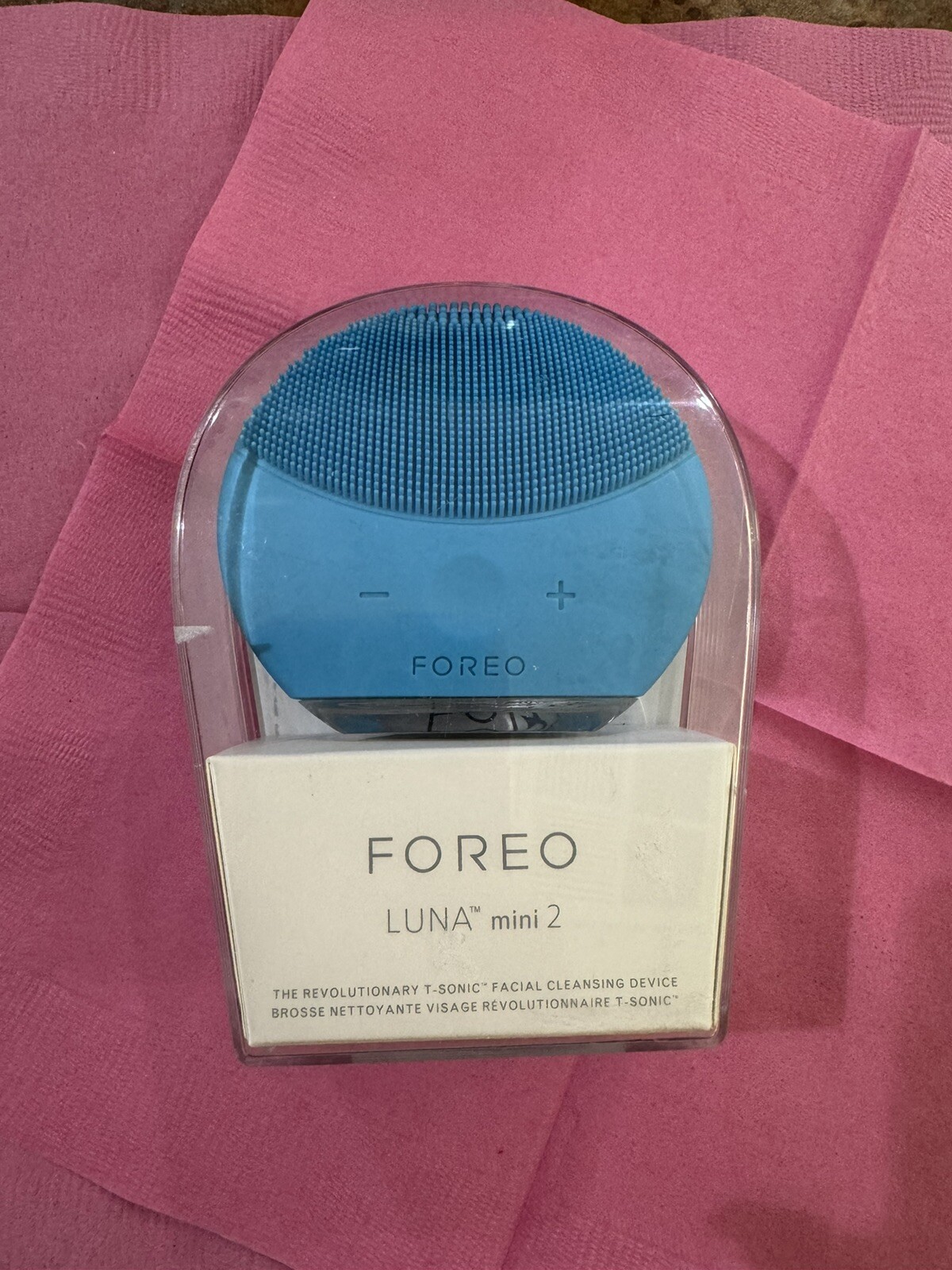 FOREO LUNA mini 2 Facial Cleansing Brush – Aquamarine