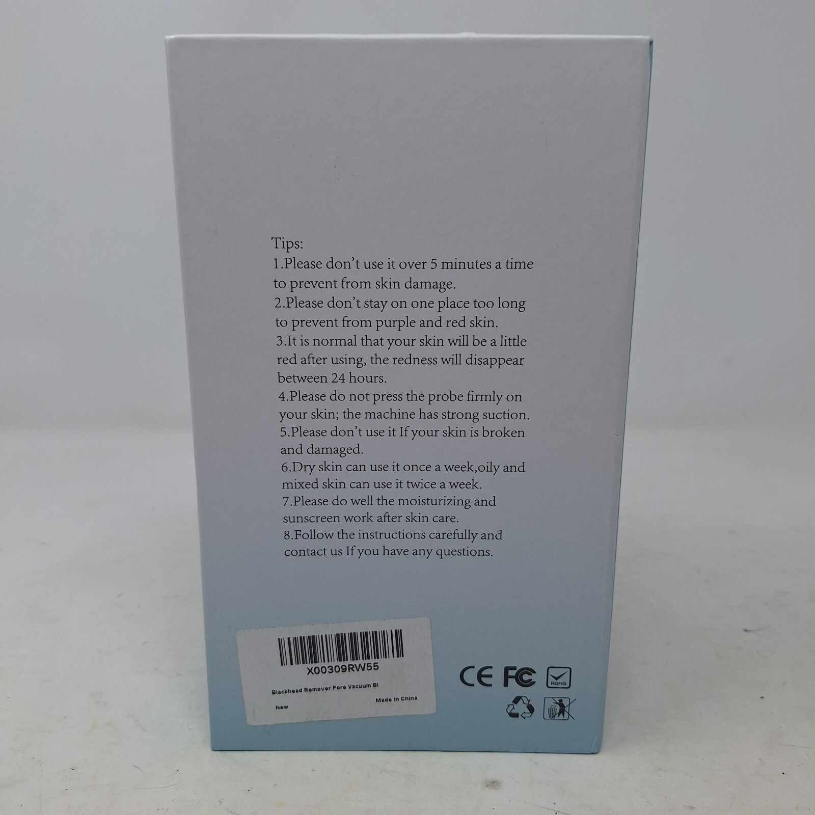 Sailion Blackhead Remover Comedo Suction Vacuum Facial Cleansing Beauty Device