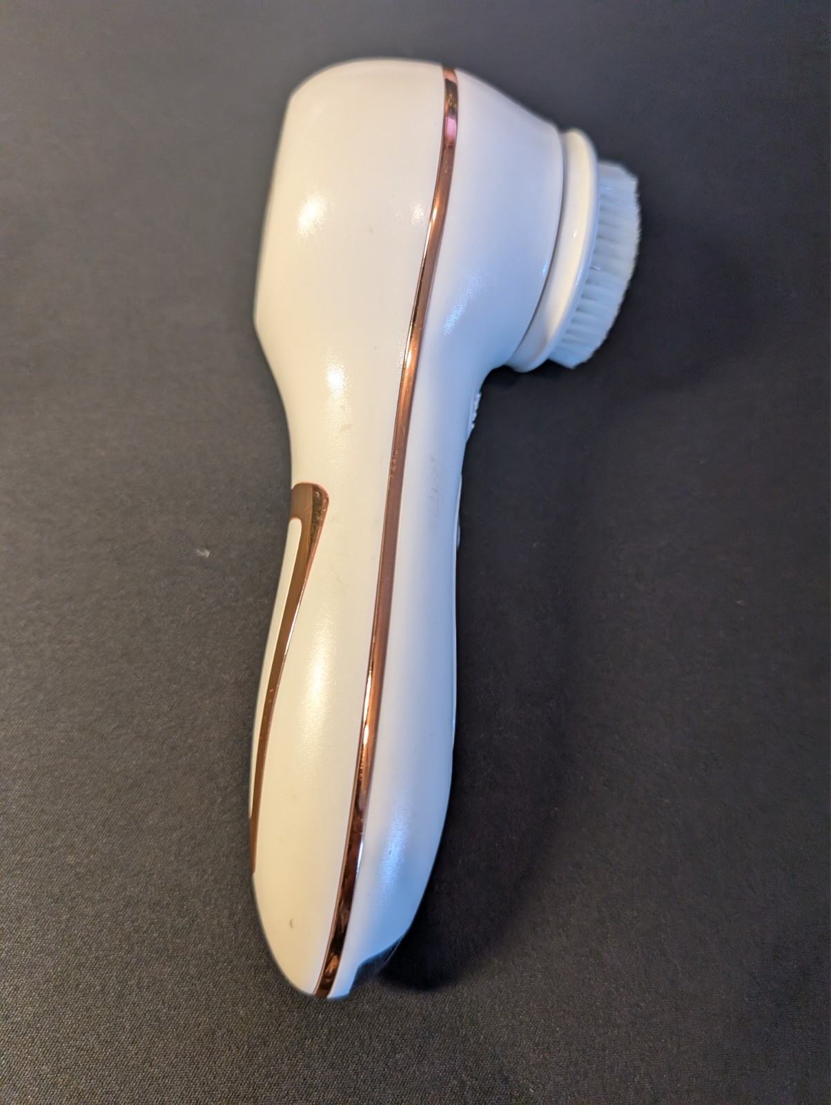 Conair Facial Cleansing Brush Womens White Spin Exfoliating 3 Speed No Charger
