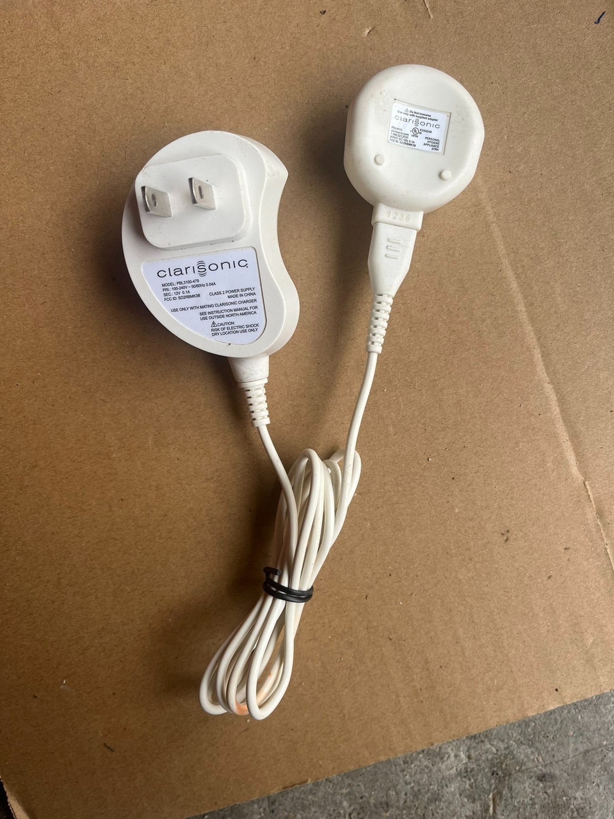 12V 0.1A PBL3100-479 PBL6226 AC Power Supply Charger For Clarisonic MIA1,MIA2