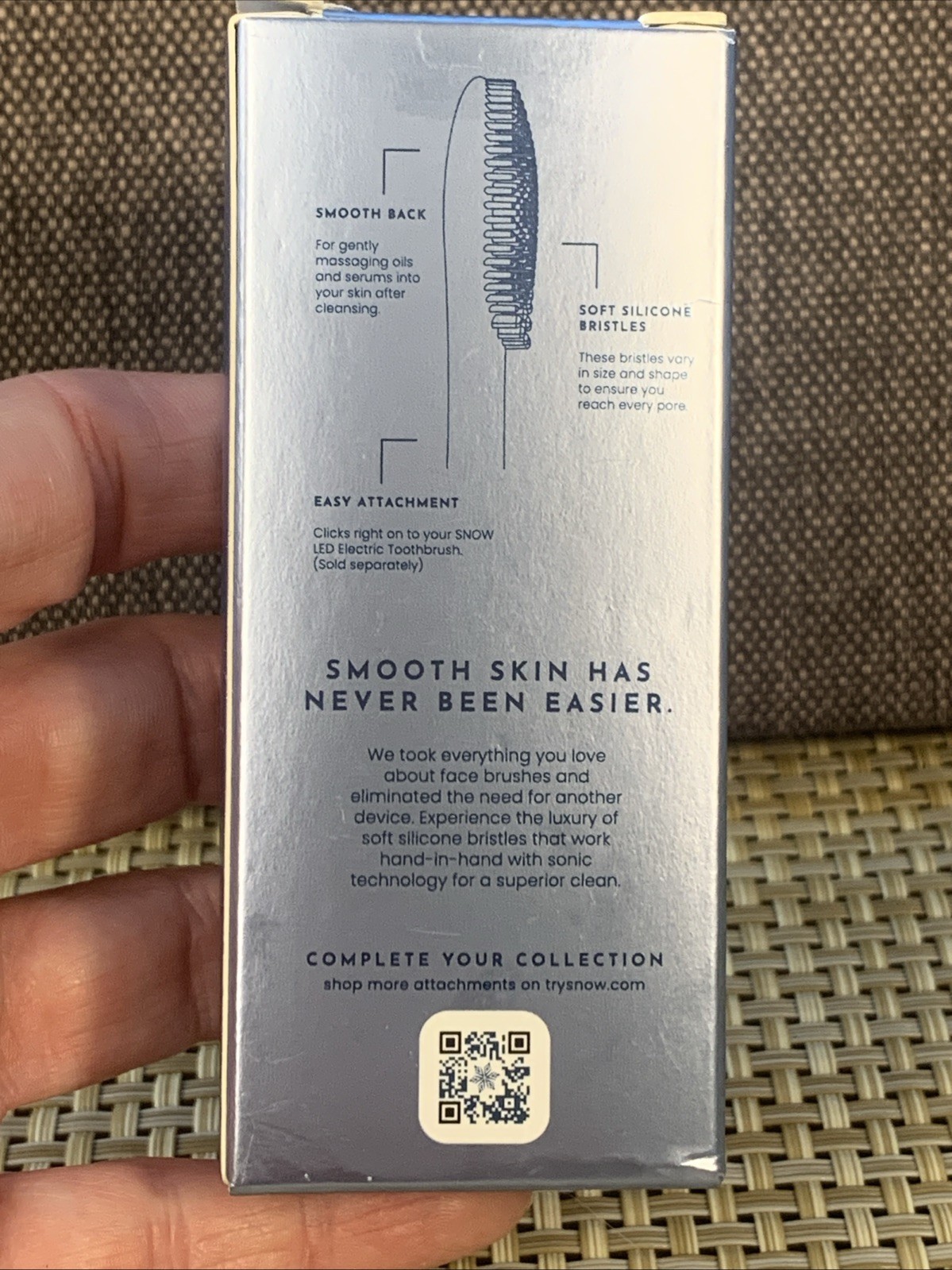 Snow The Electric Face Brush Attachment Navy Blue Or Black? Sealed