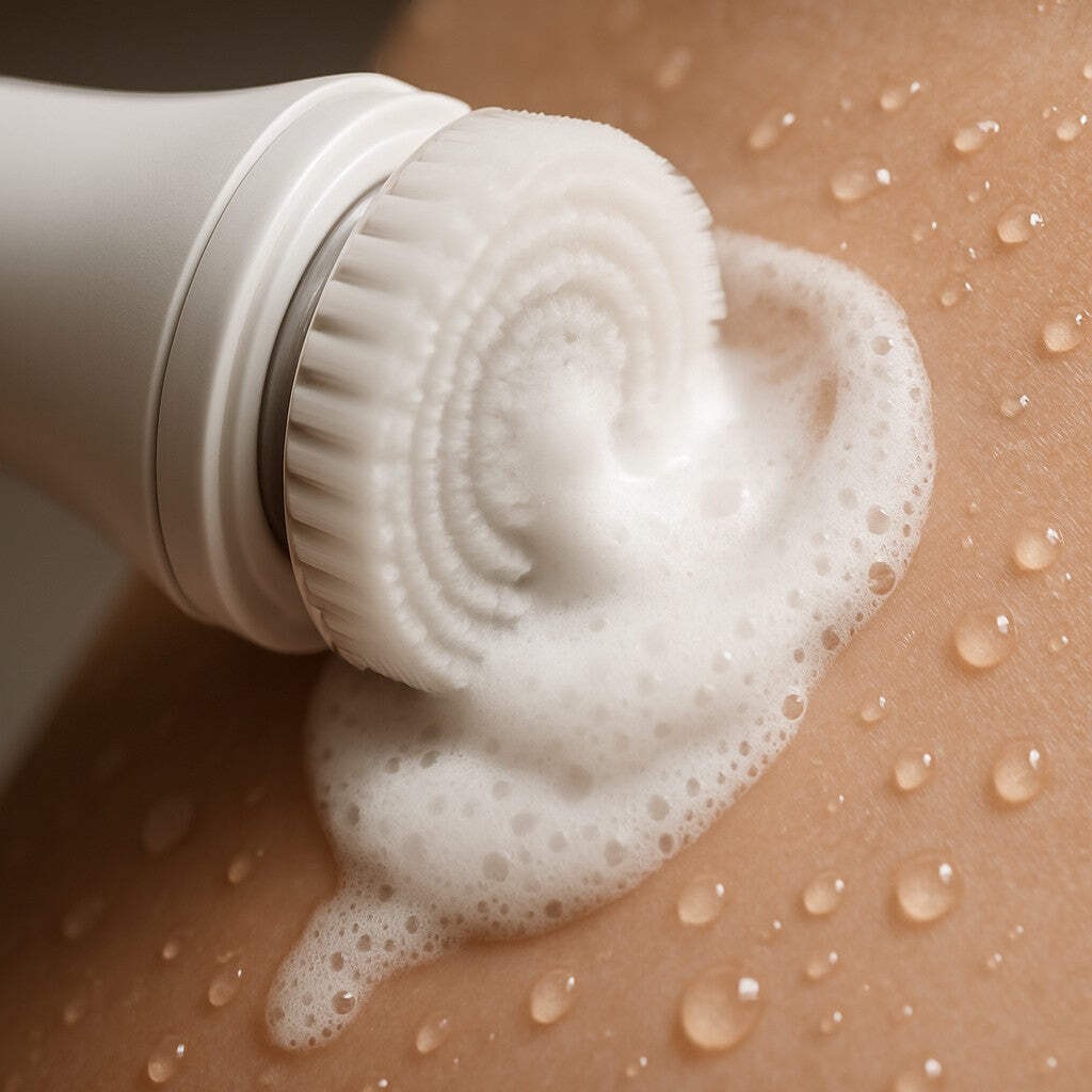 2-in-1 Facial Cleansing Brush IPX7 360 Spin Skin Care