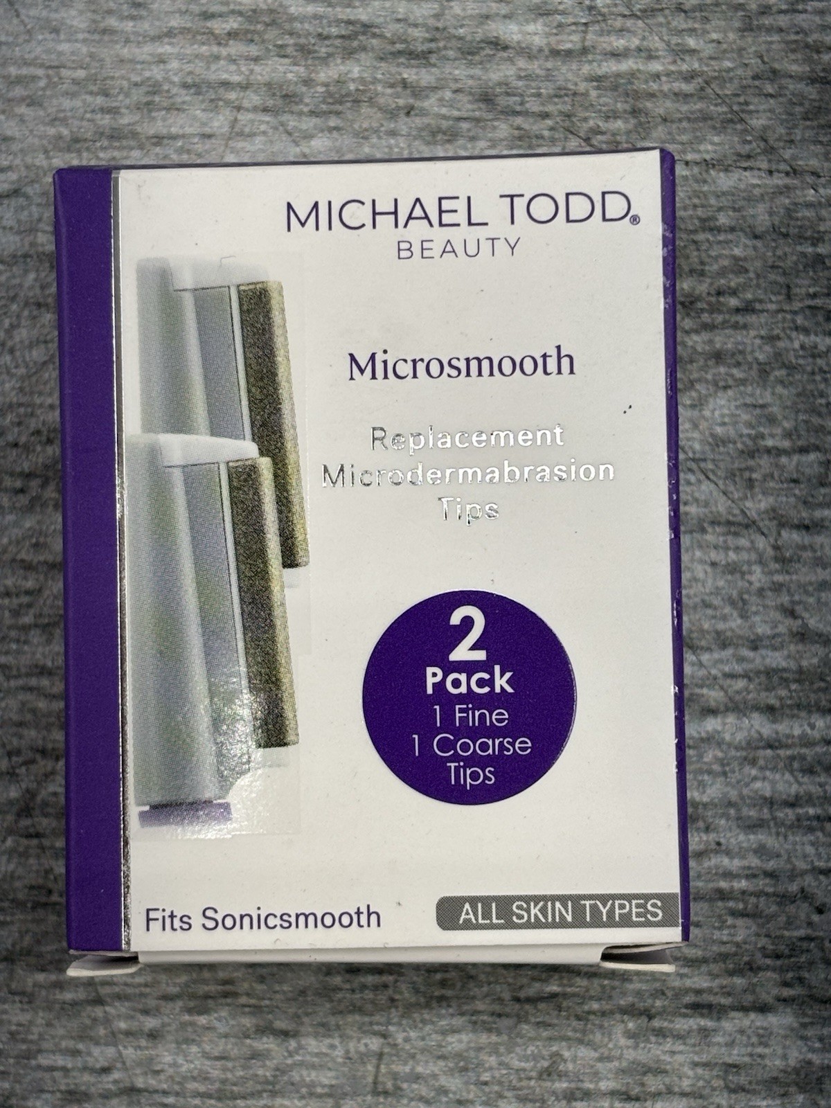 Michael Todd Beauty Microsmooth Replacement Microdermabrasion Tips 2pk NIB