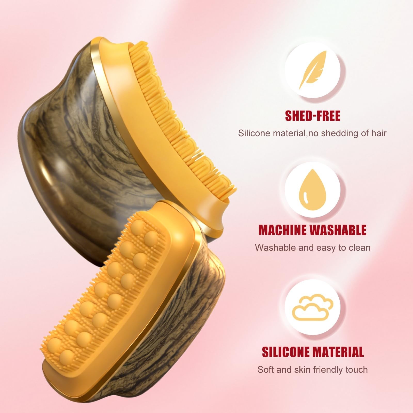 Silicone Facial Cleansing Brush – Anti-Puffiness, Detox, Sculpting, Skin Glow &