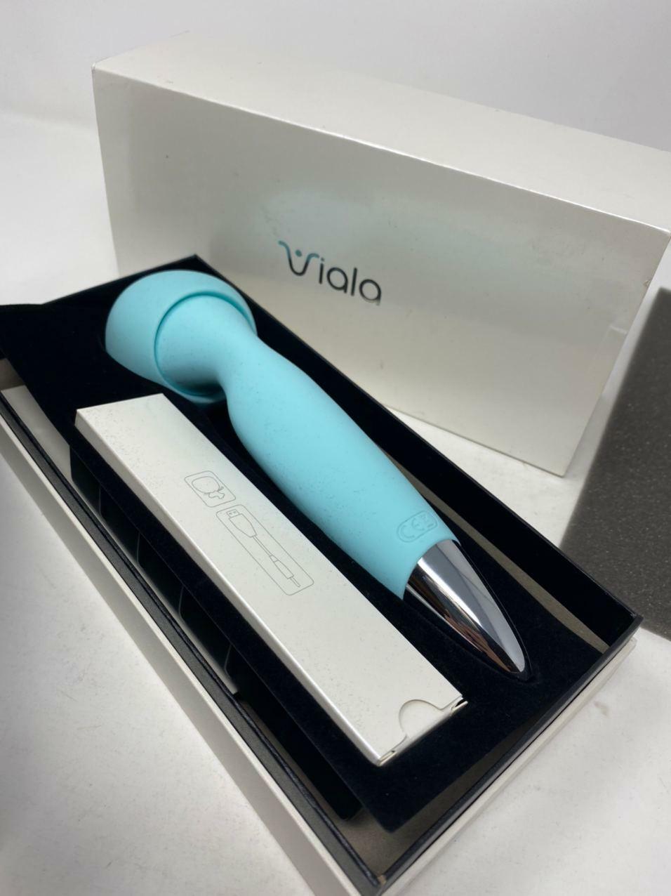 Viala Sonic Skin Cleanser & Massager Ultra Soft Silicone vila-(V-01)