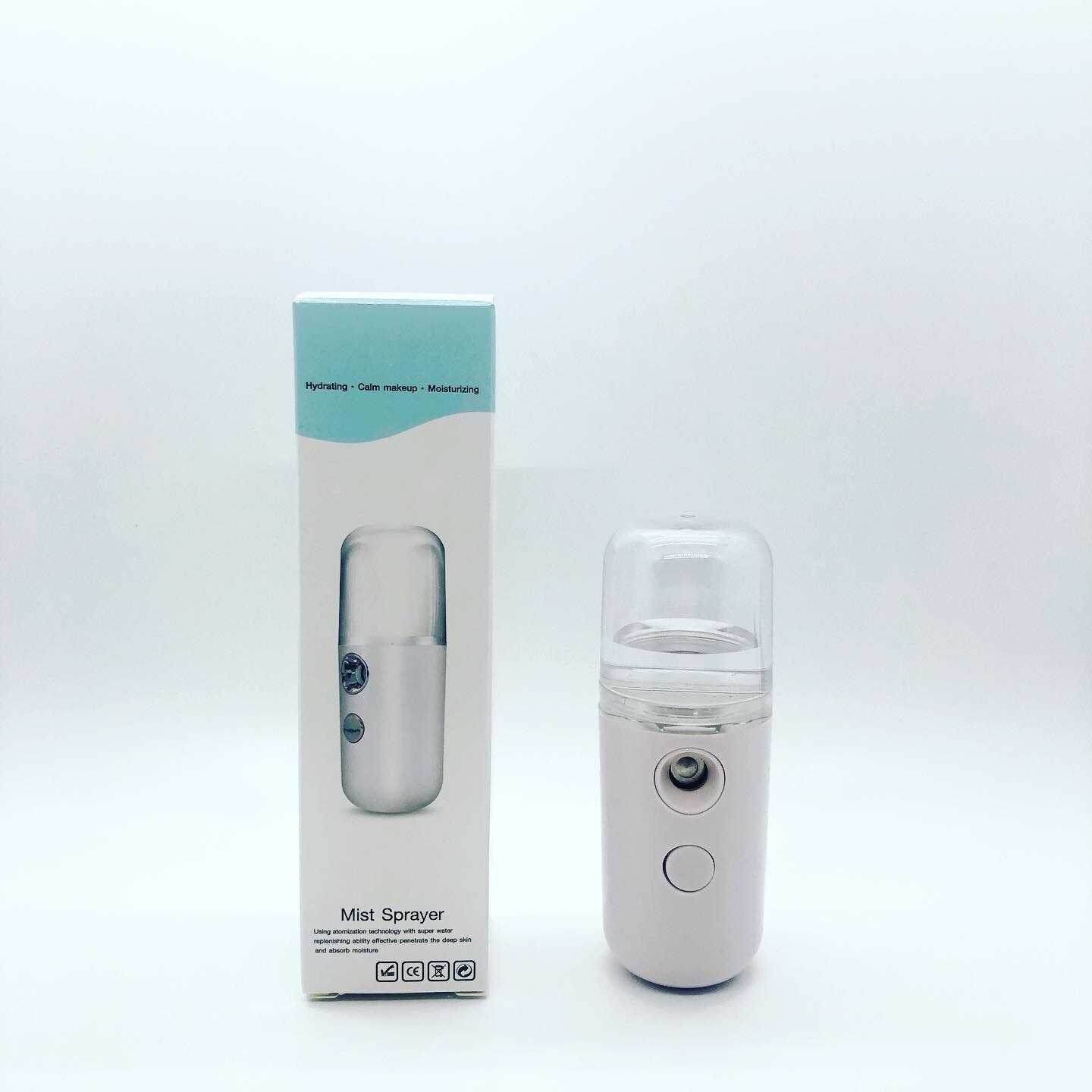 Portable Nano Mist Spray Atomization Mister Face Facial Moisturizing MINI USB