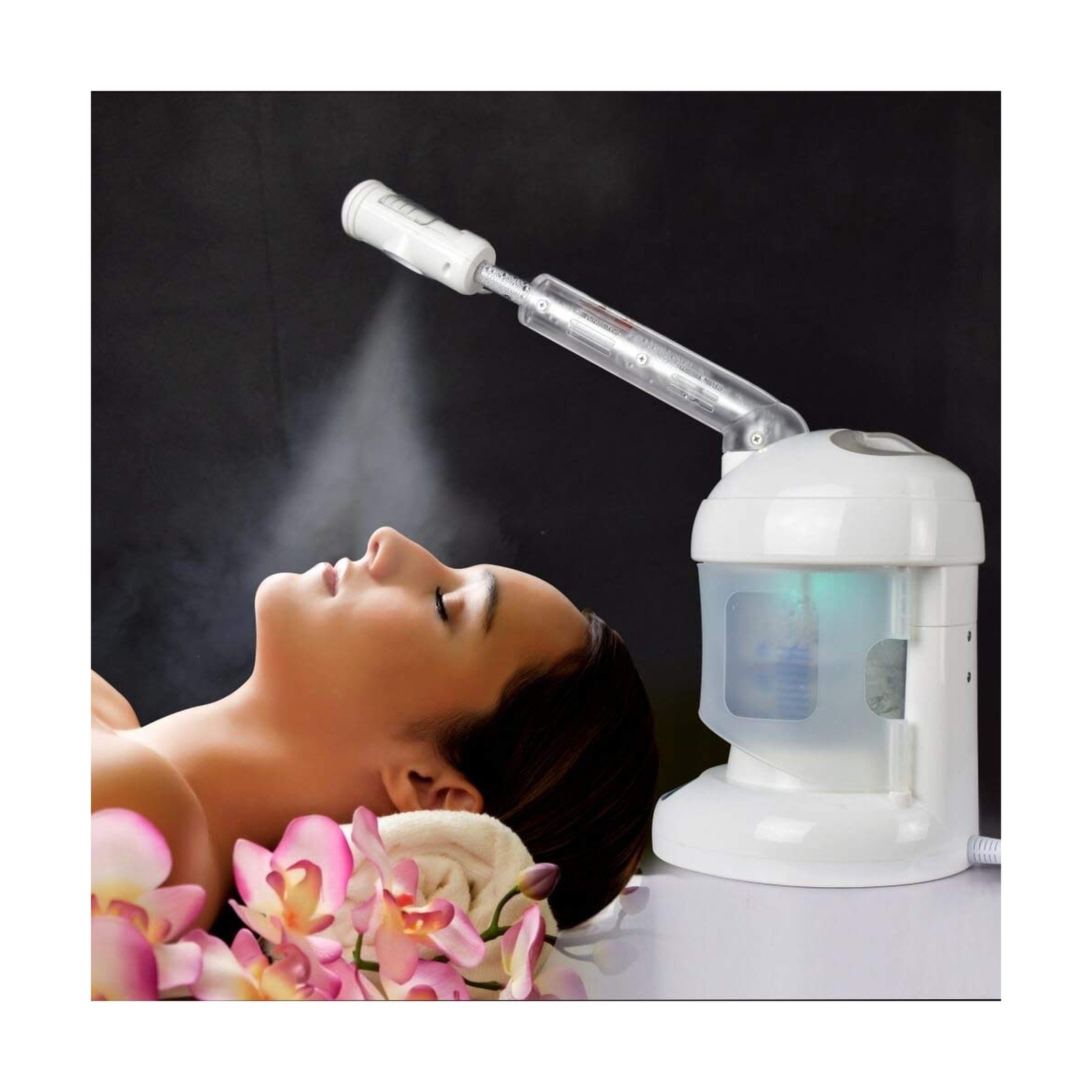Kingsteam Facial Steamer – Ozone Steamer with Extendable Arm – Professional N…