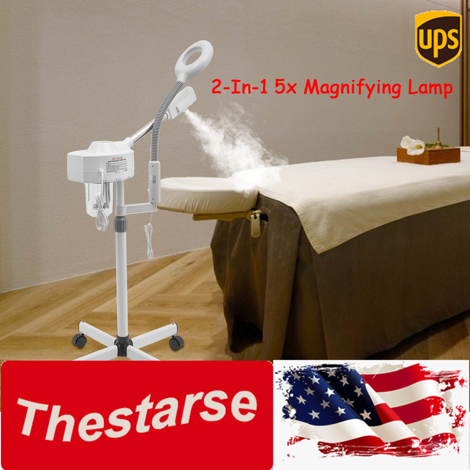 2in1 Facial Steamer 800W Adjustable Facial Steamer Facial Steamer For Skin Care