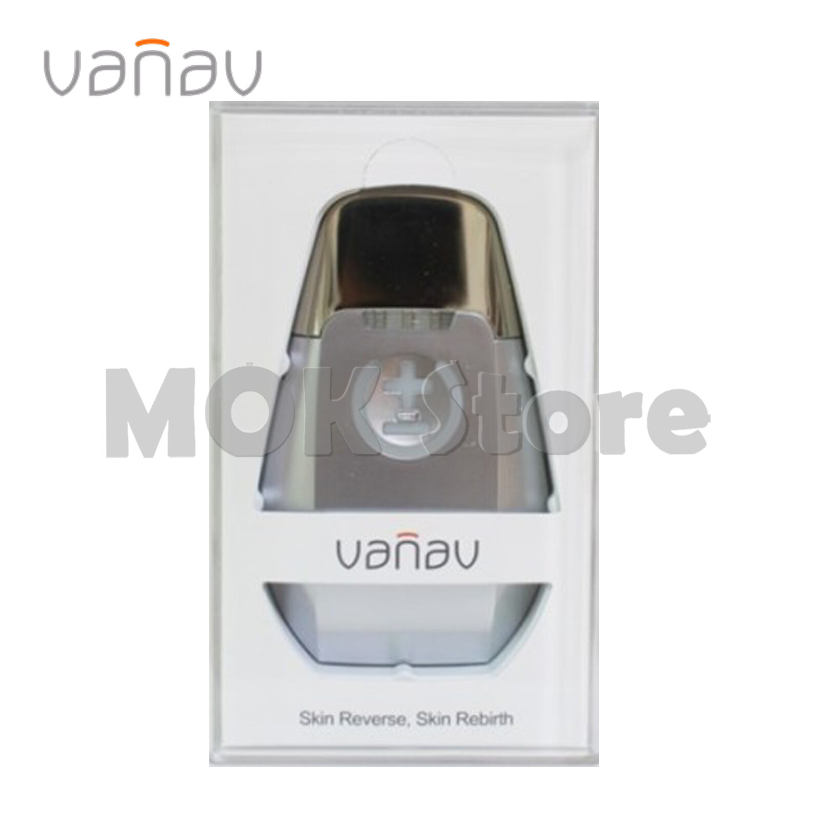 VANAV Time Machine Galvanic Ion Facial Massager PSC-1001 Silver Doctorstech