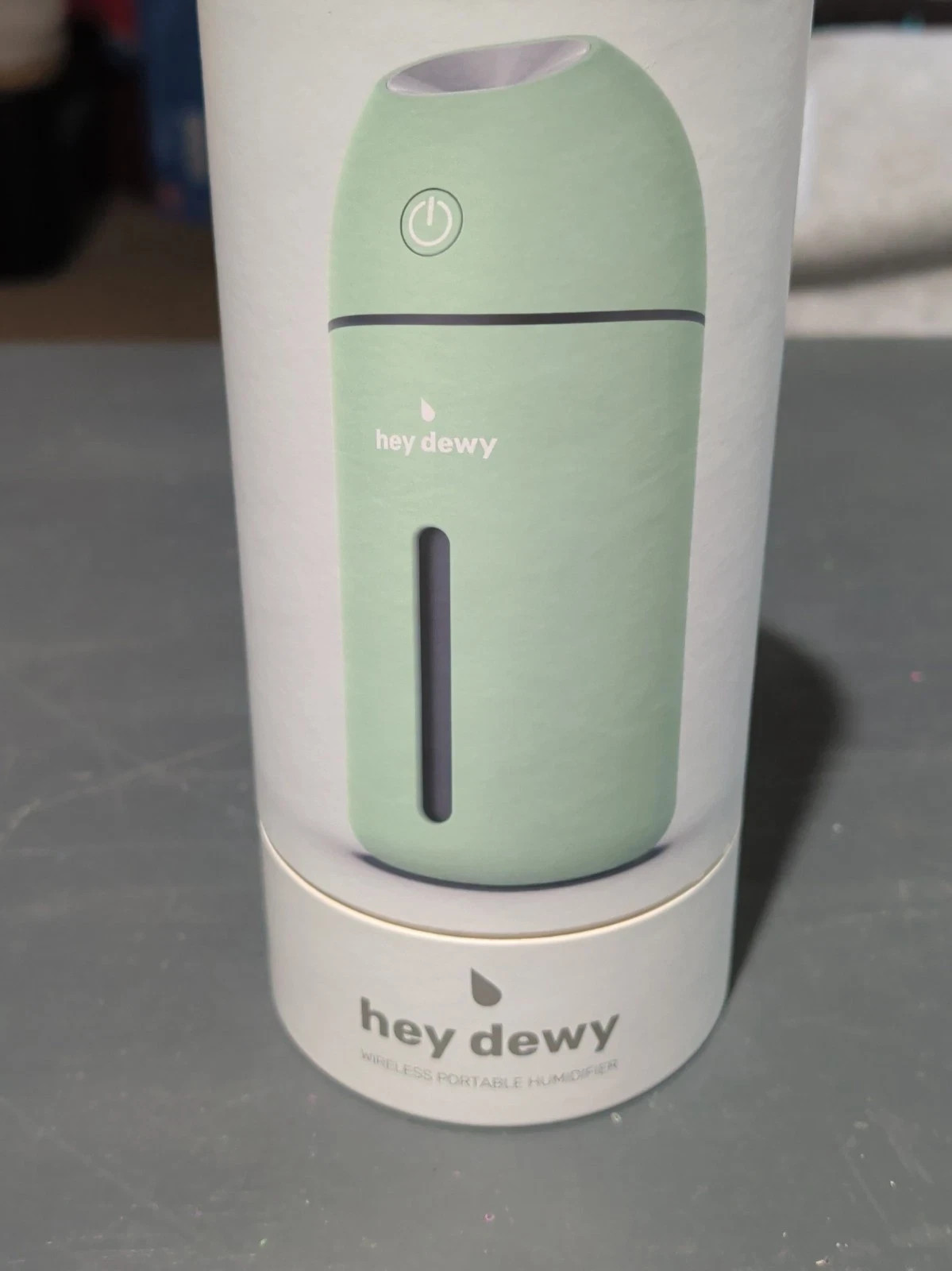 Hey Dewy Wireless Rechargeable Portable Facial Humidifier Sage