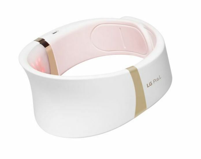 LG Pra.L Derma SWL1 LED Neck skin Home Care Device Fedex ship