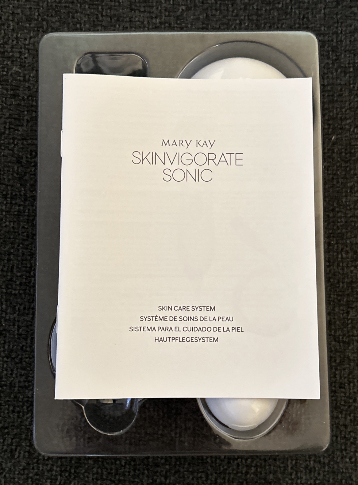 Mary Kay Skinvigorate Sonic Skin Care System Facial Cleansing Brush Damaged Box