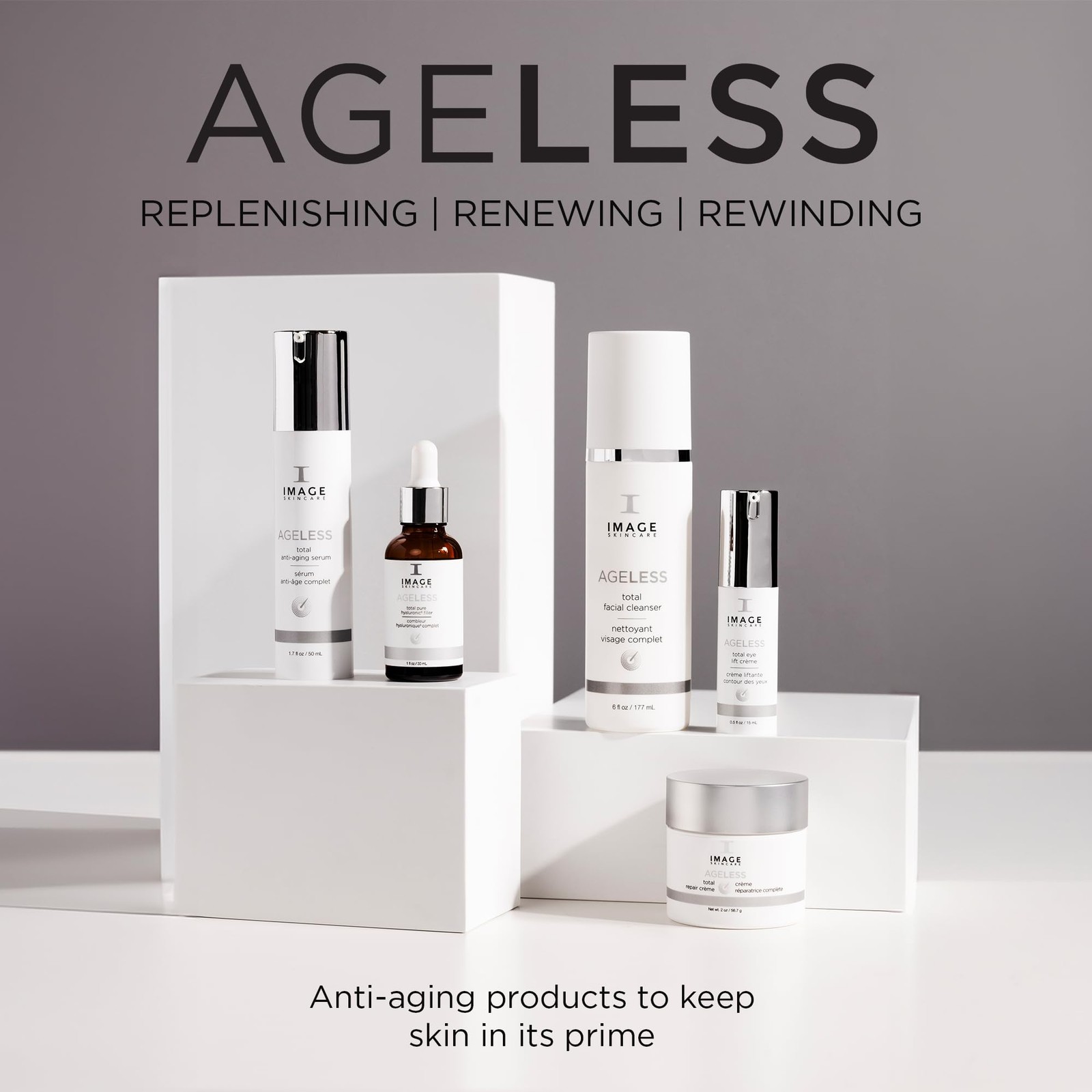 IMAGE Skincare, AGELESS Total Facial Cleanser, 6 Ounce (Pack of 1), multi
