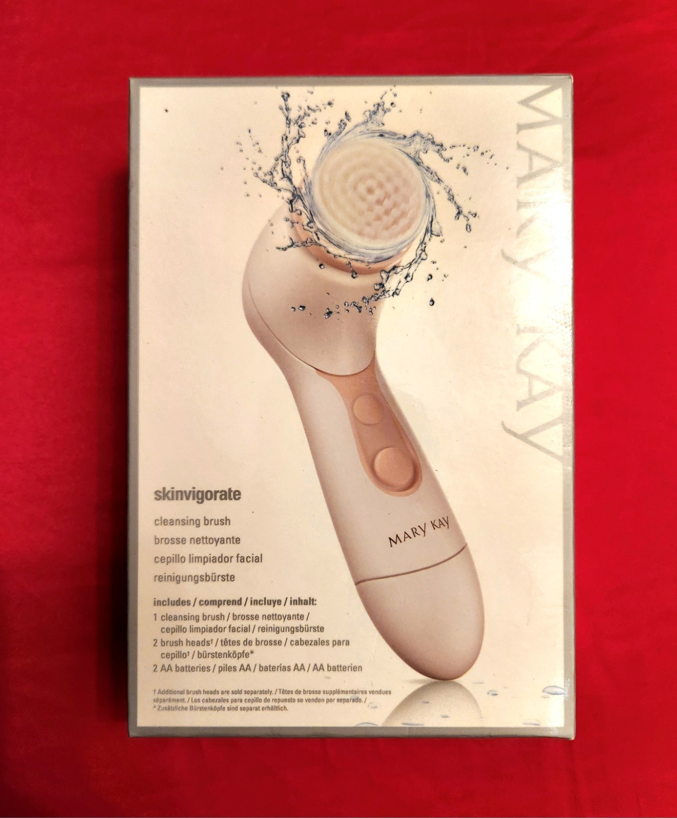 New In Box – Mary Kay Skinvigorate Sonic Skin Care System Face Cleansing Brush