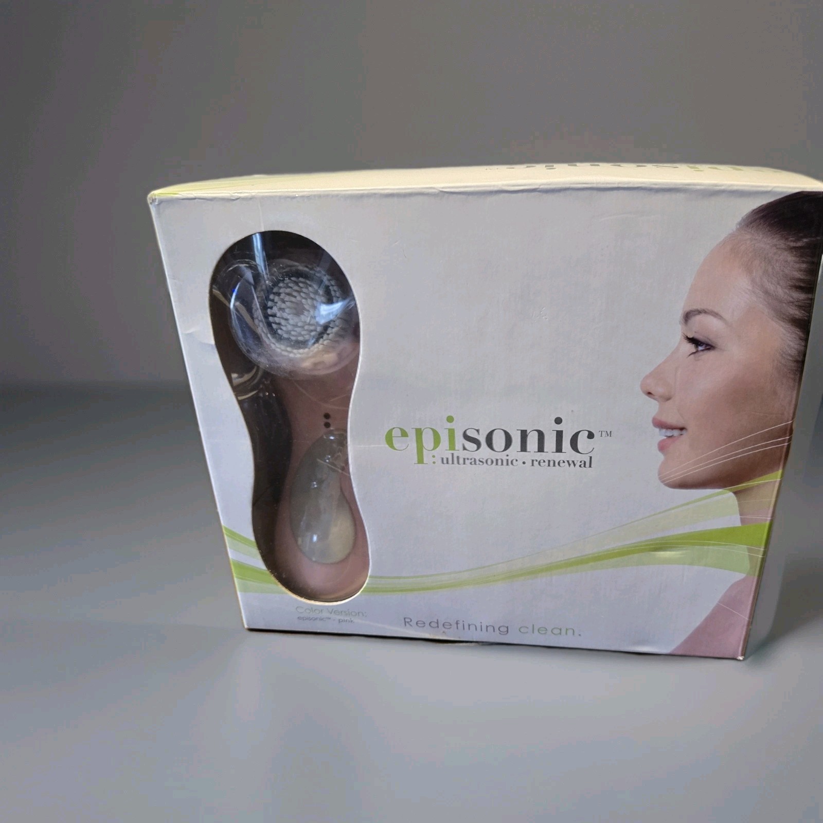 New Episonic Ultrasonic Renewal WATER-PROOF Cleansing System for Face and Body