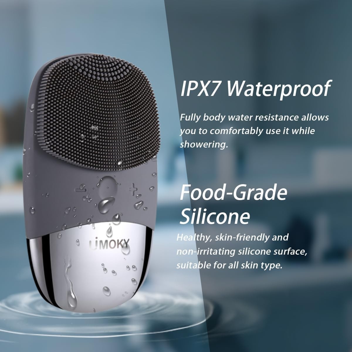 Advanced Deep Cleansing Brush with 5 Speed Levels – Gentle & Effective Skincare