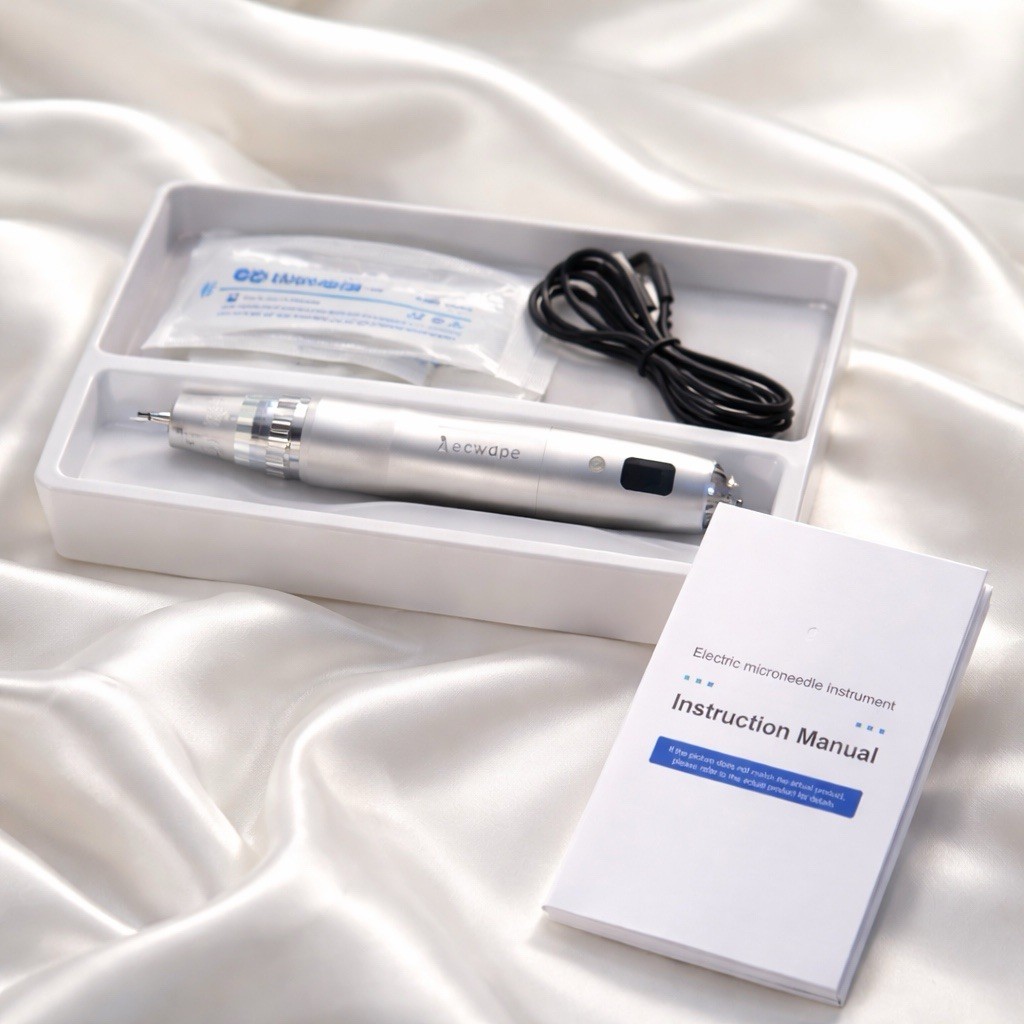 New Electronic Facial Exfoliation Pen Kit Rechargeable Skin Beauty Device