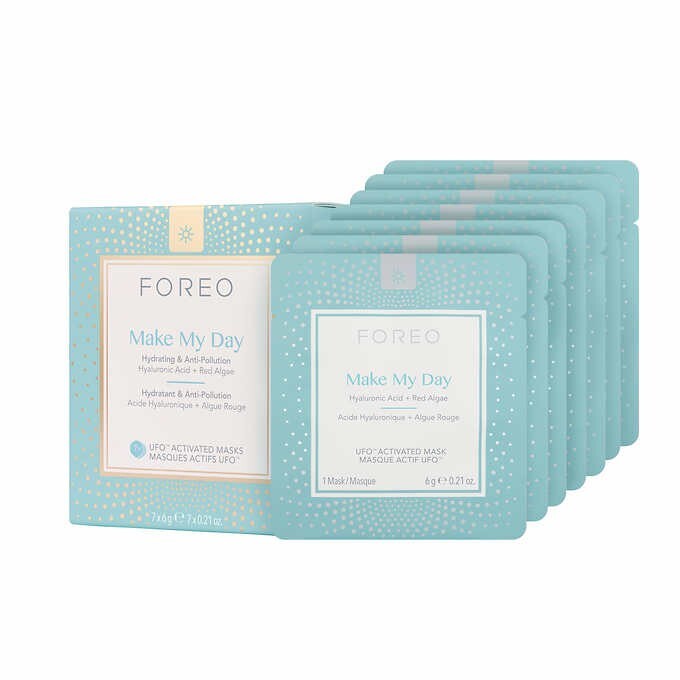 Foreo UFO 2 Hydration Treatment & Daily Duo Masks( 14 PCS) Pearl Pink-Brand New