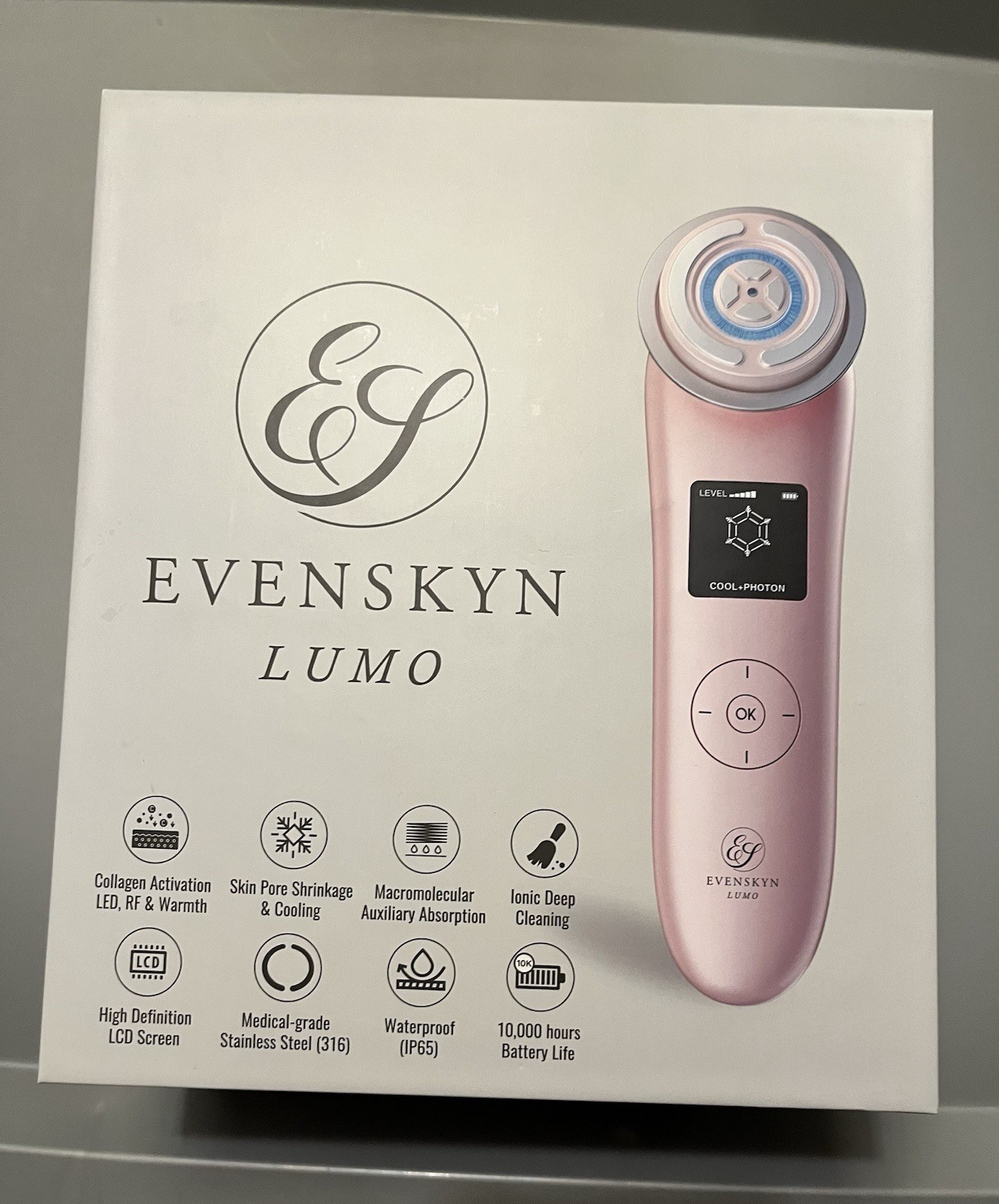 EvenSkyn Lumo Premium Anti-Aging & Skin Tightening Device, Open Box
