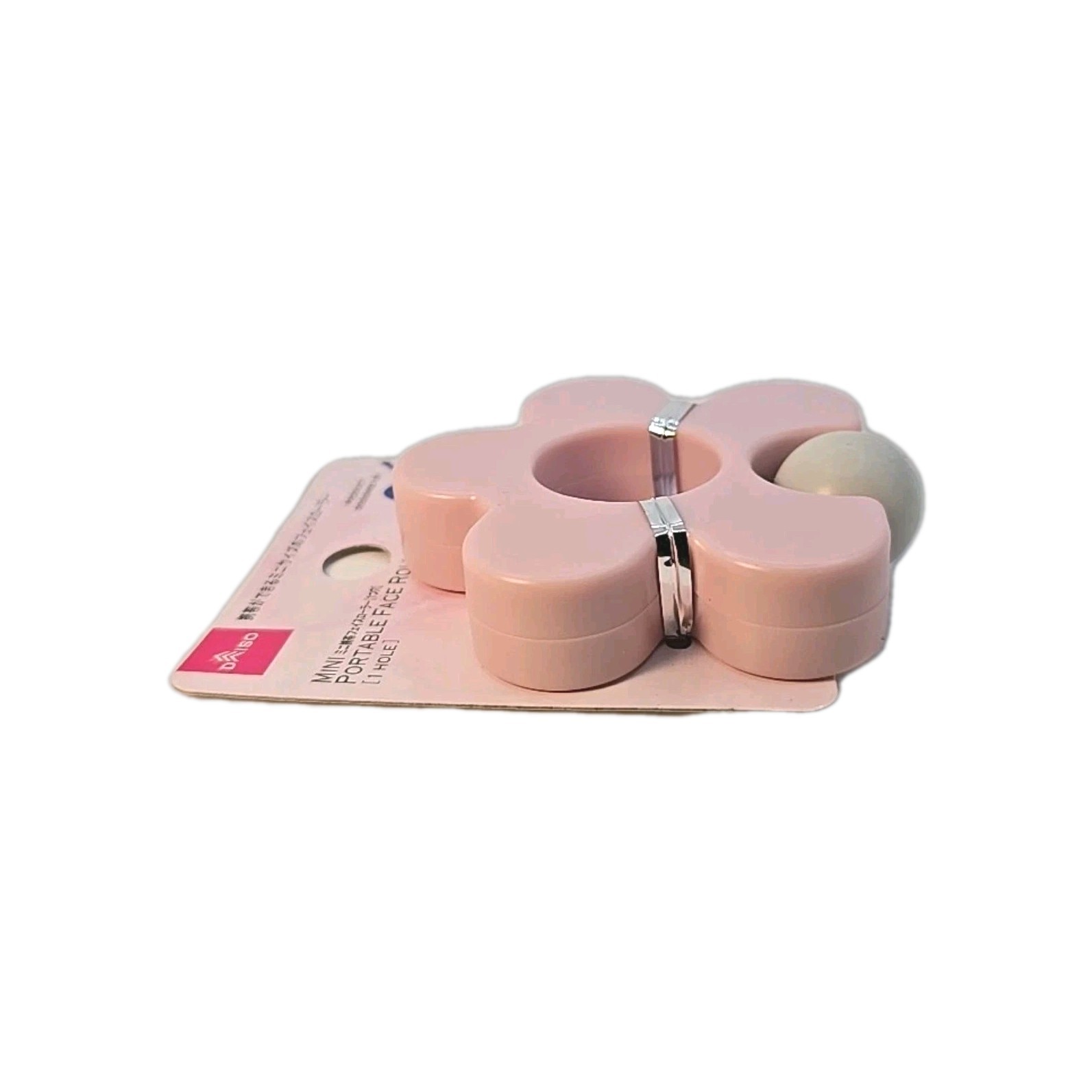 Face Roller Mini Portable Japan Pink DAISO New
