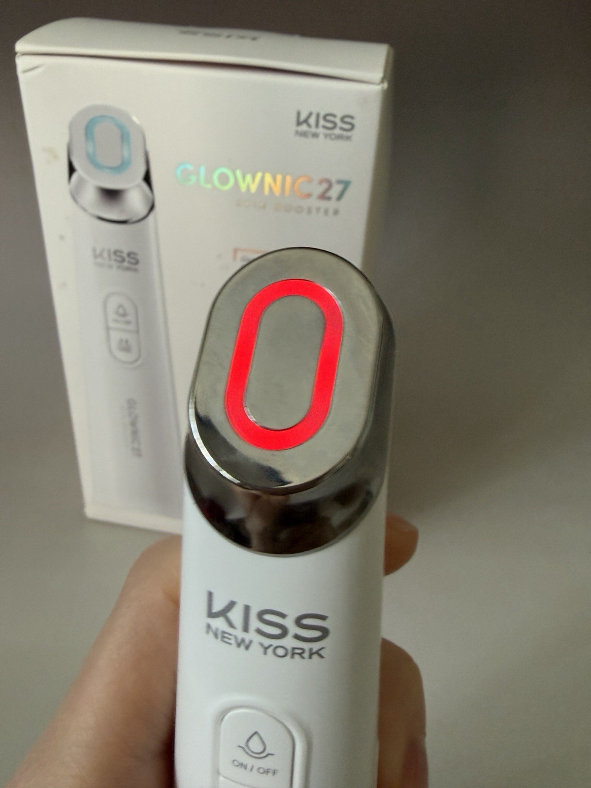 KISS NEW YORK GLOWNIC27 Facial Beauty Device