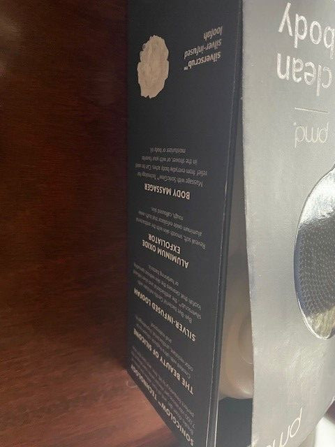 PMD Clean Body – Smart Body Cleansing Device Navy Torn Box