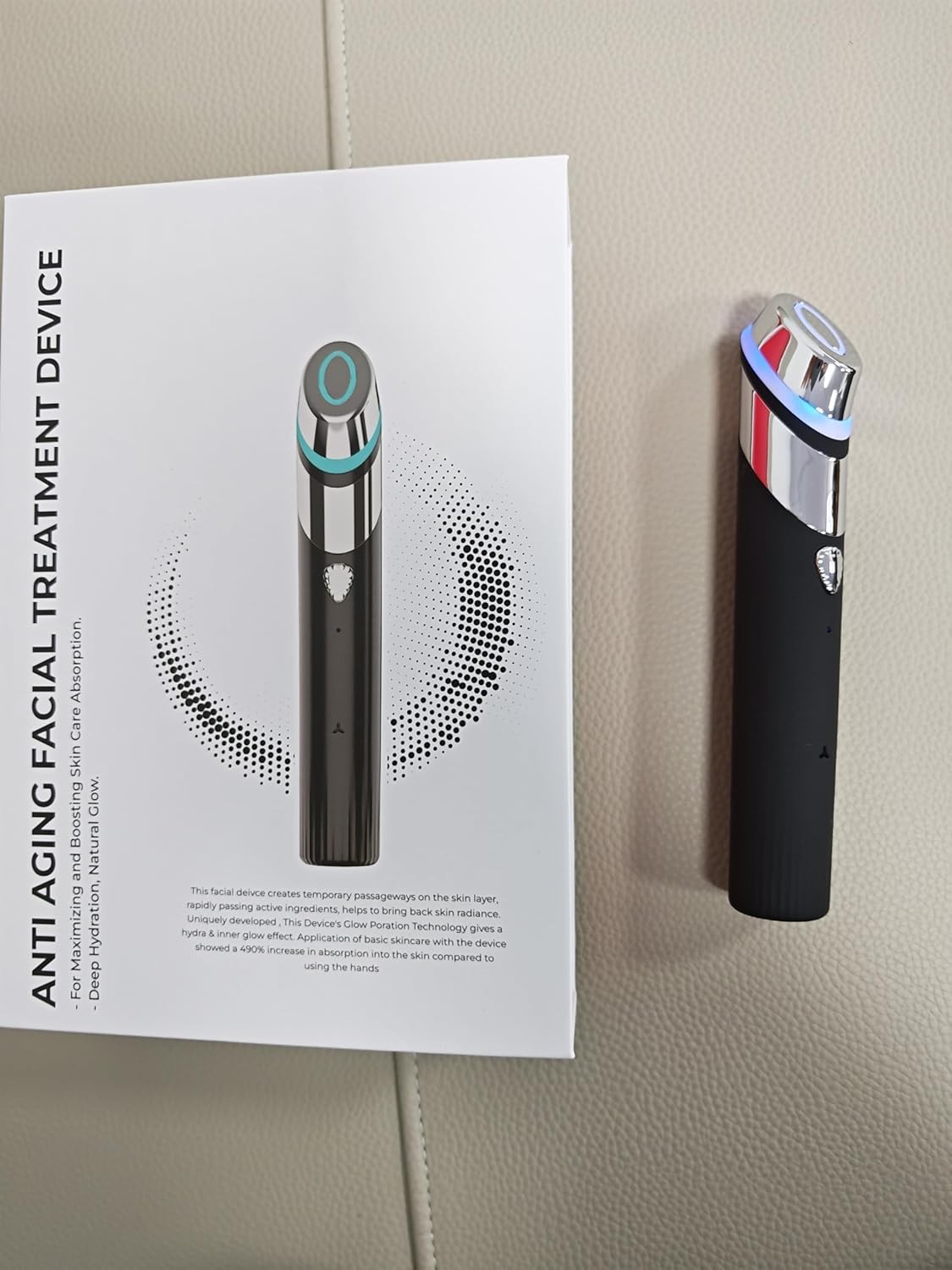 All-in-1 LED Therapy Tool for Wrinkle Reduction & Skin Firming Anti-Aging Care