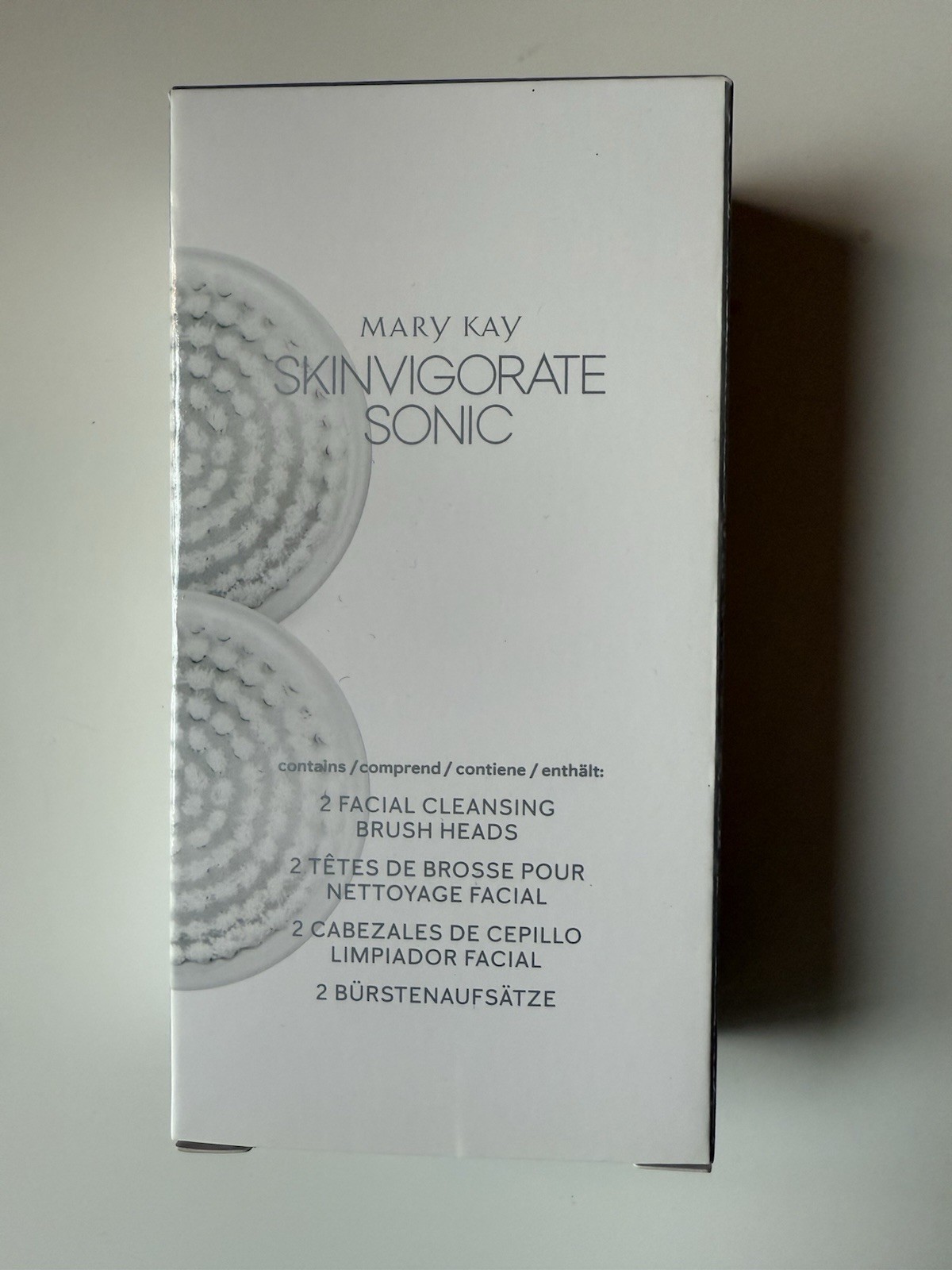 Mary Kay Skinvigorate Sonic Replacement Facial Cleansing Brushes Heads 2 Pc