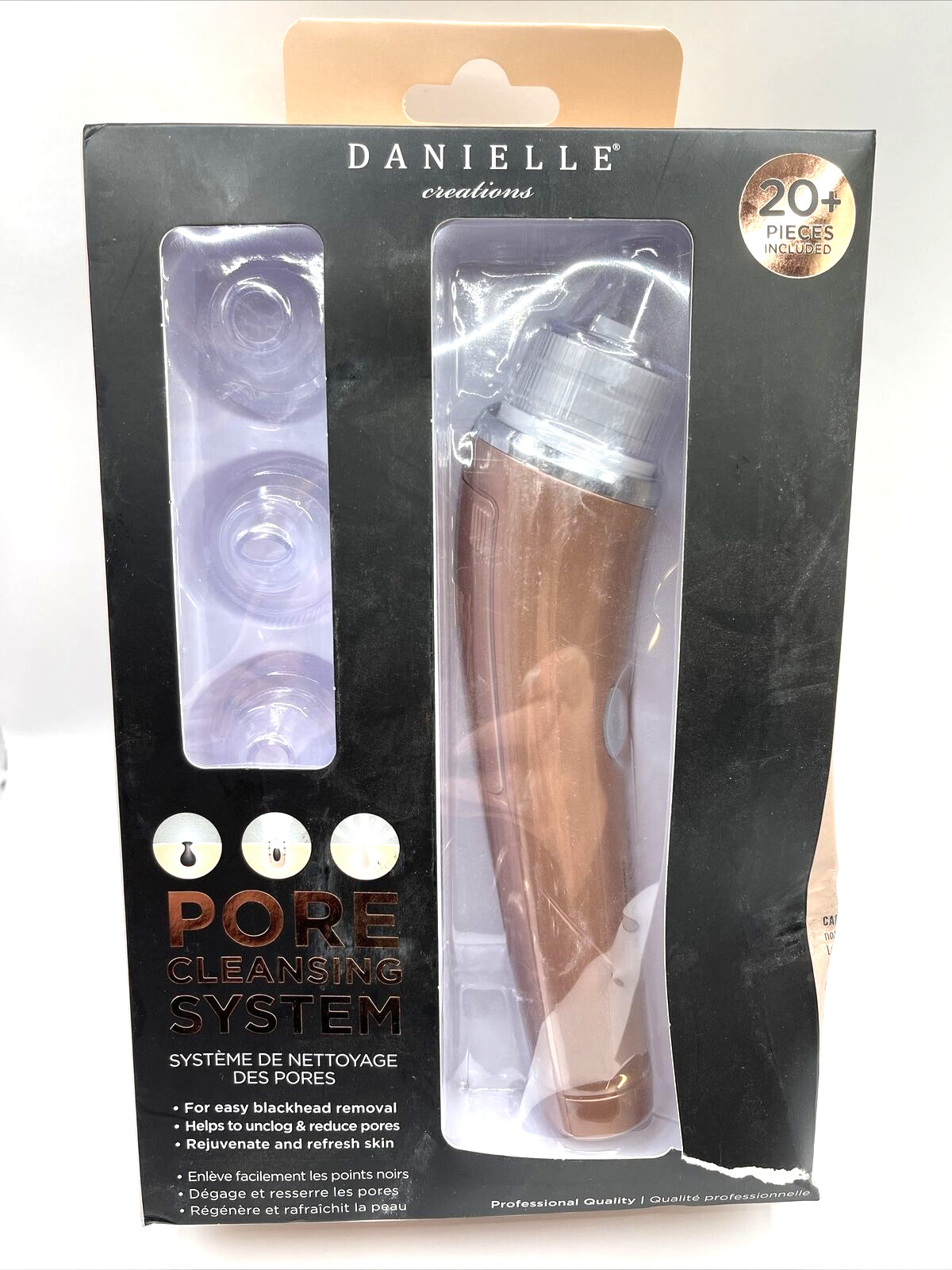 Danielle Creations Multifunction Pore Cleansing System 20pc Set NEW DAMAGED BOX