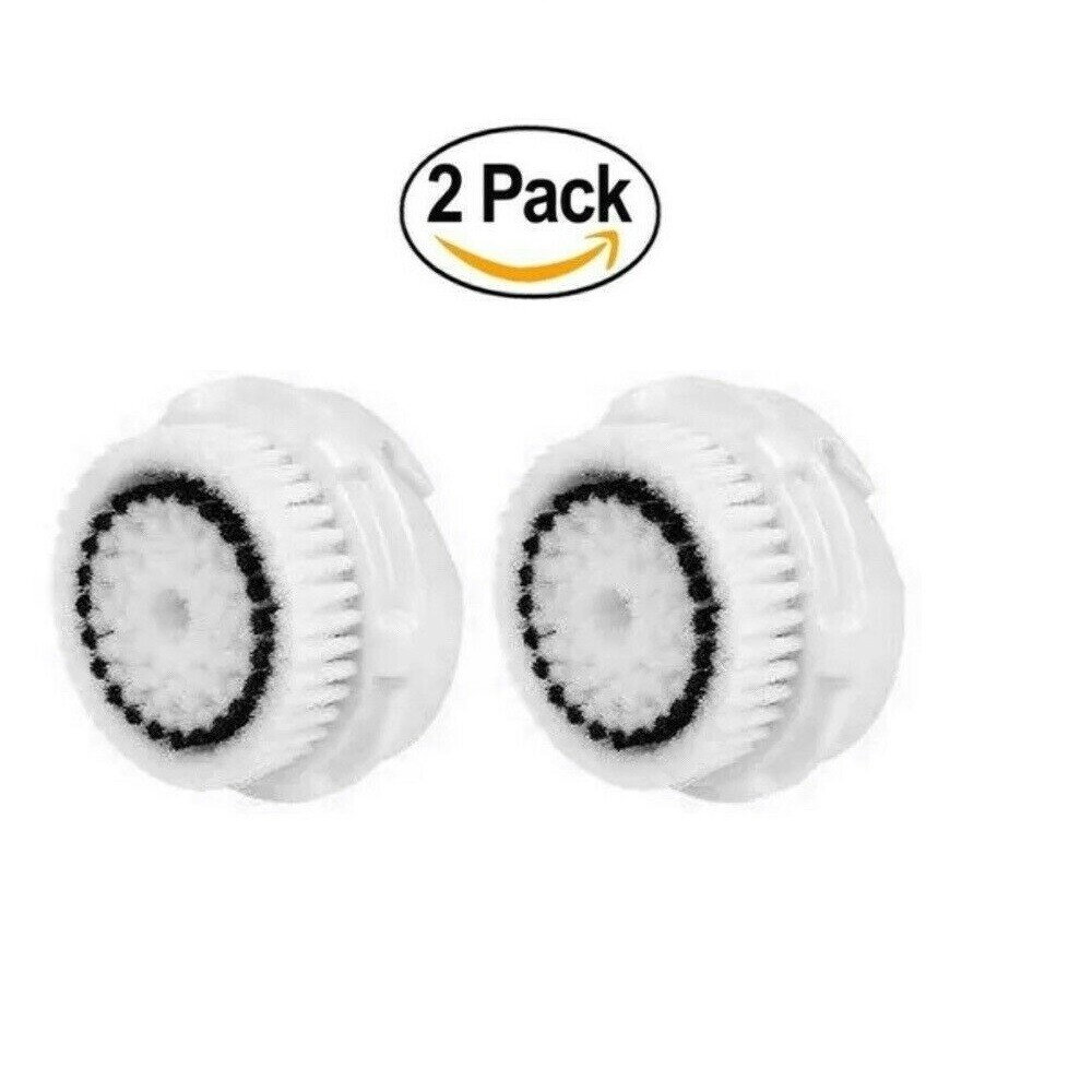 2-PACK Sensitive Facial Brush Head Replacements Fits All Clarisonic Mia1 Mia2