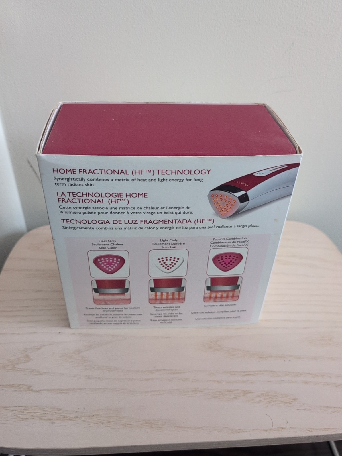 Silk’n Face FX Skincare Anti-Aging Rejuvenation Light Based Skin Treatment