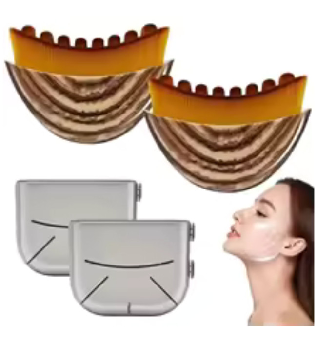 Lymphatic Contour Face Brush,Gua Sha Brush for Facial Contouring and Lymphatic