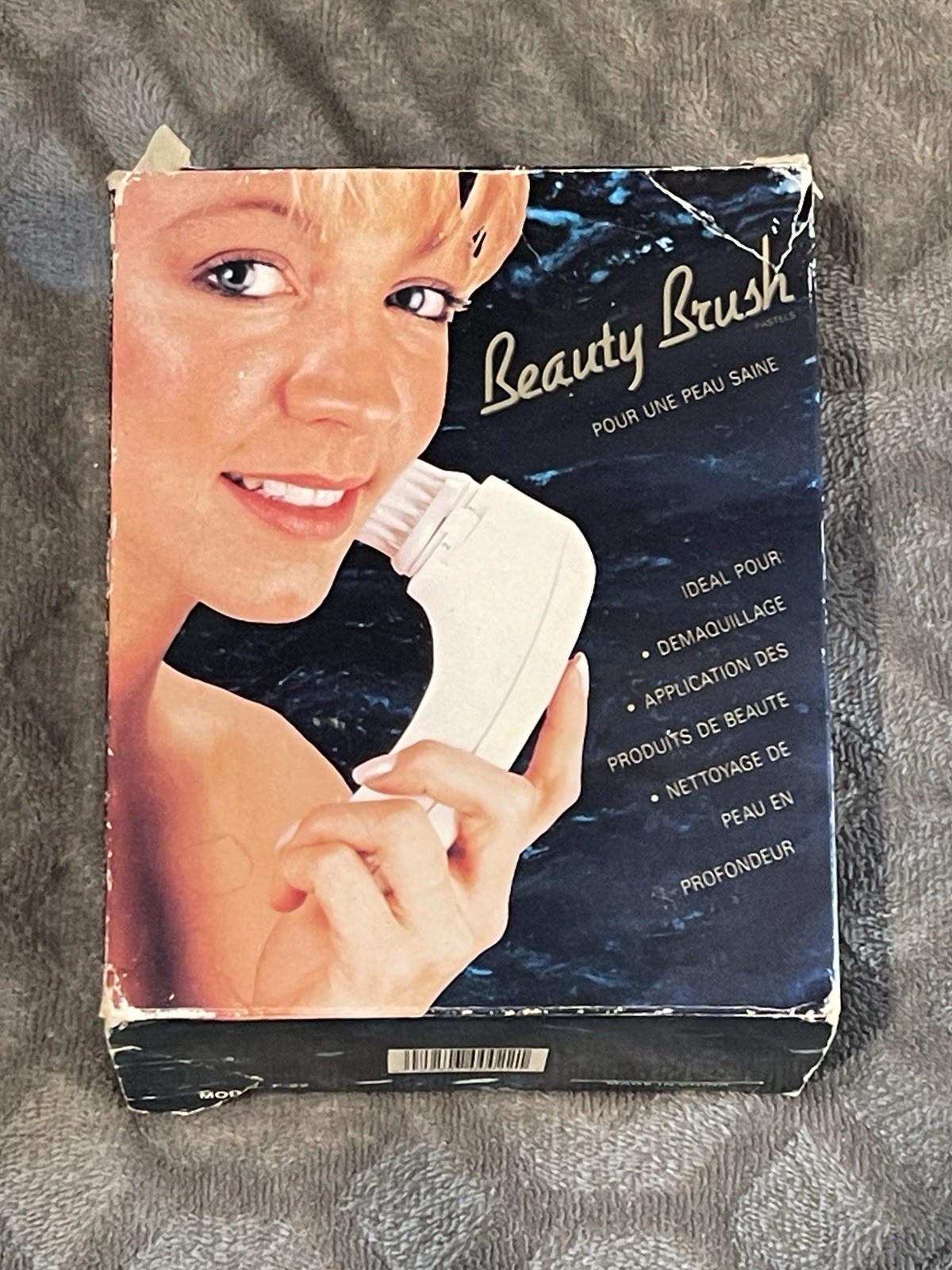 Vtg Beauty Brush Face Cleansing Spin Exfoliator Nail Buffer 5 Attachments 90’s